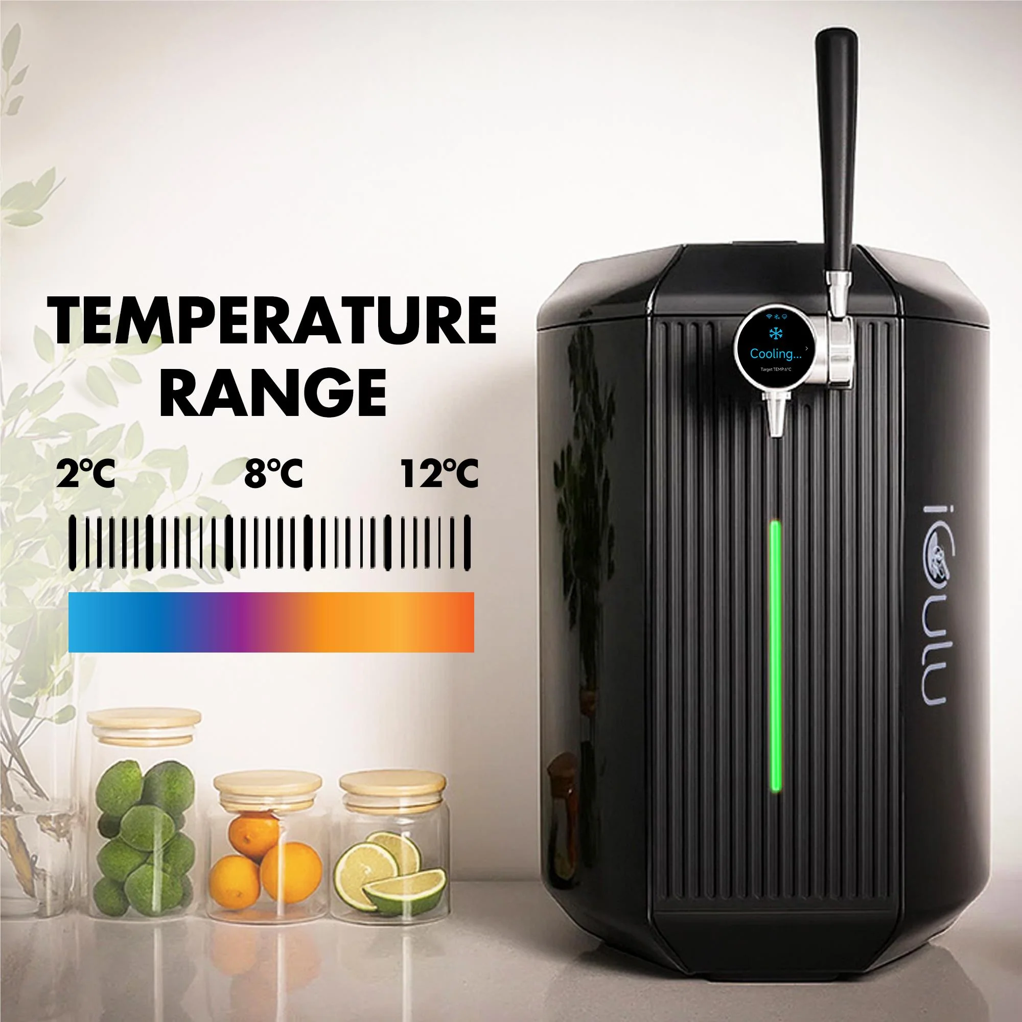 iGulu F1 All-in-One Automated Home Craft Beer Brewer (Black) - Image 5