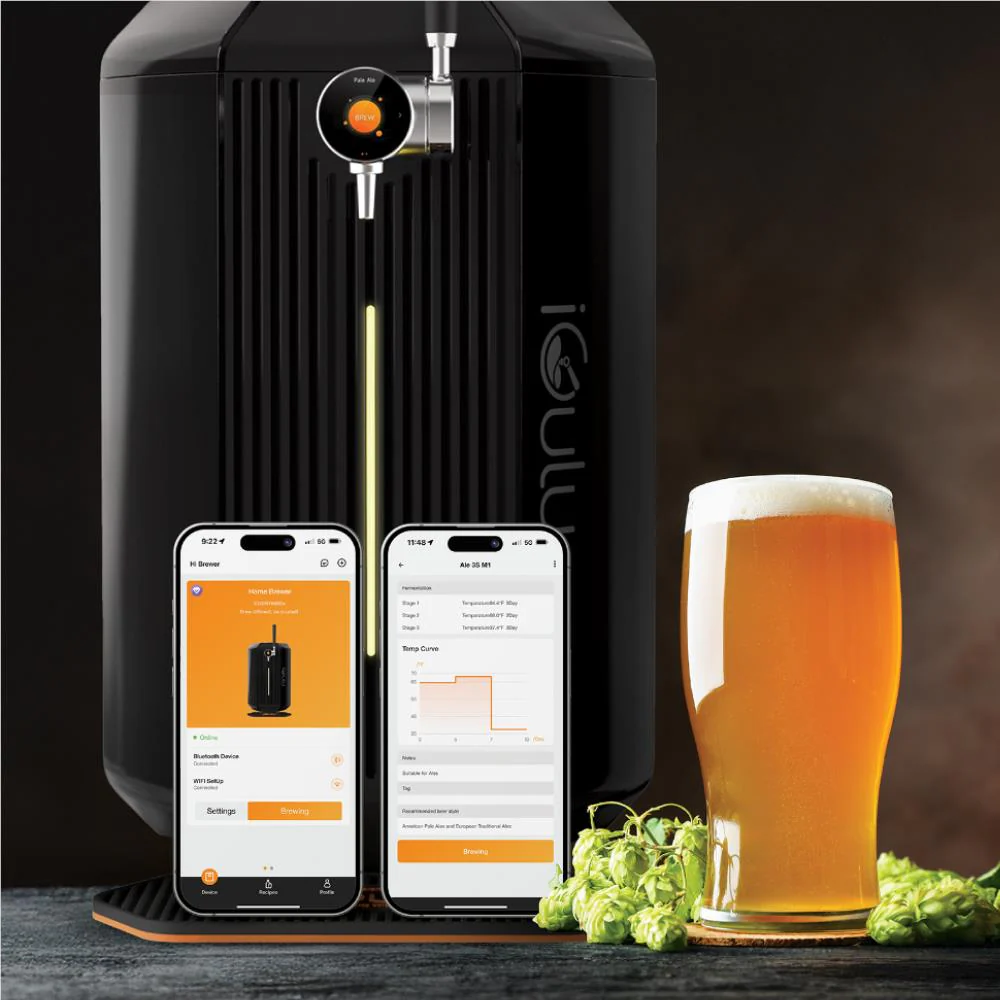 iGulu F1 All-in-One Automated Home Craft Beer Brewer (Black) - Image 8