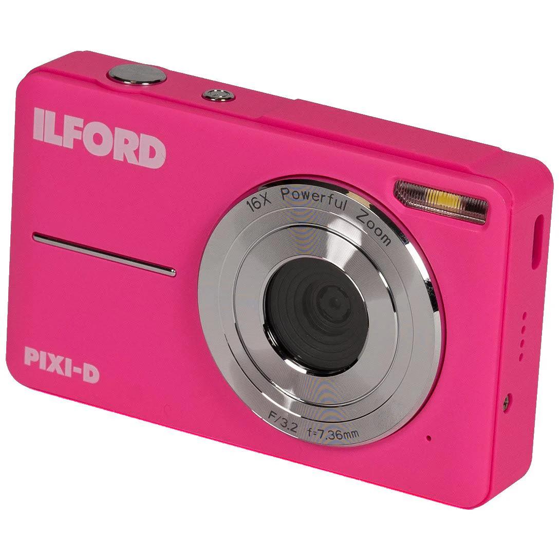 Ilford PIXI-D Compact Digital Camera (Hot Pink) - Image 2