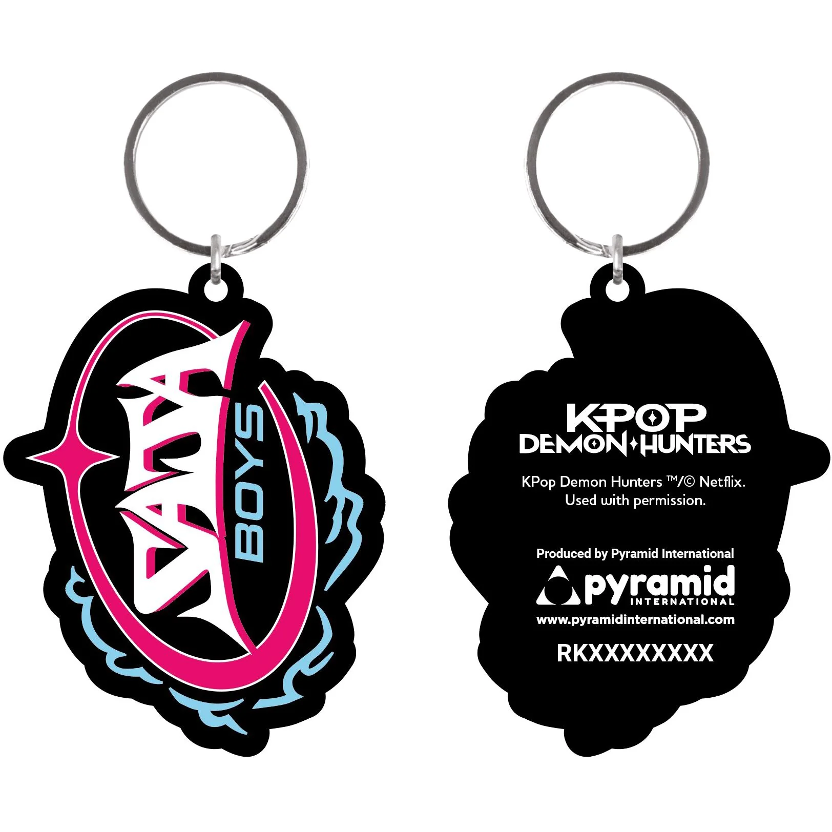 Impact Merch Keychain (K-Pop Demon Hunters - Saja Boys) - Image 2