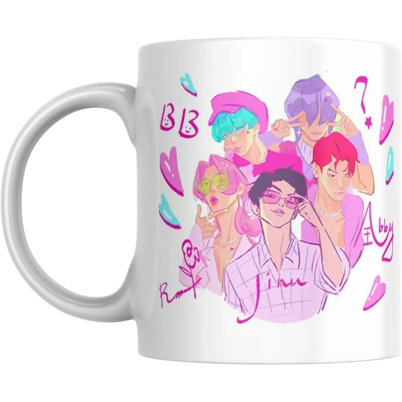 Impact Merch Mug (K-Pop Demon Hunters - Saja Boys) - Image 2