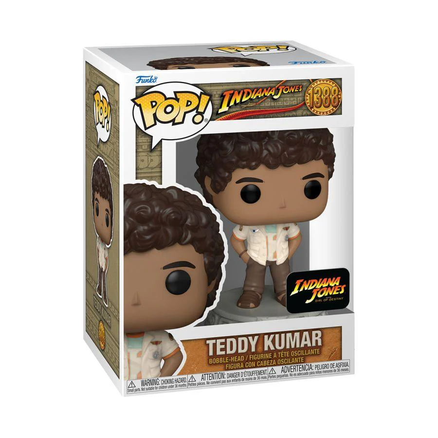 Indiana Jones and the Dial of Destiny (2023) - Teddy Kumar Pop! Vinyl - Image 2