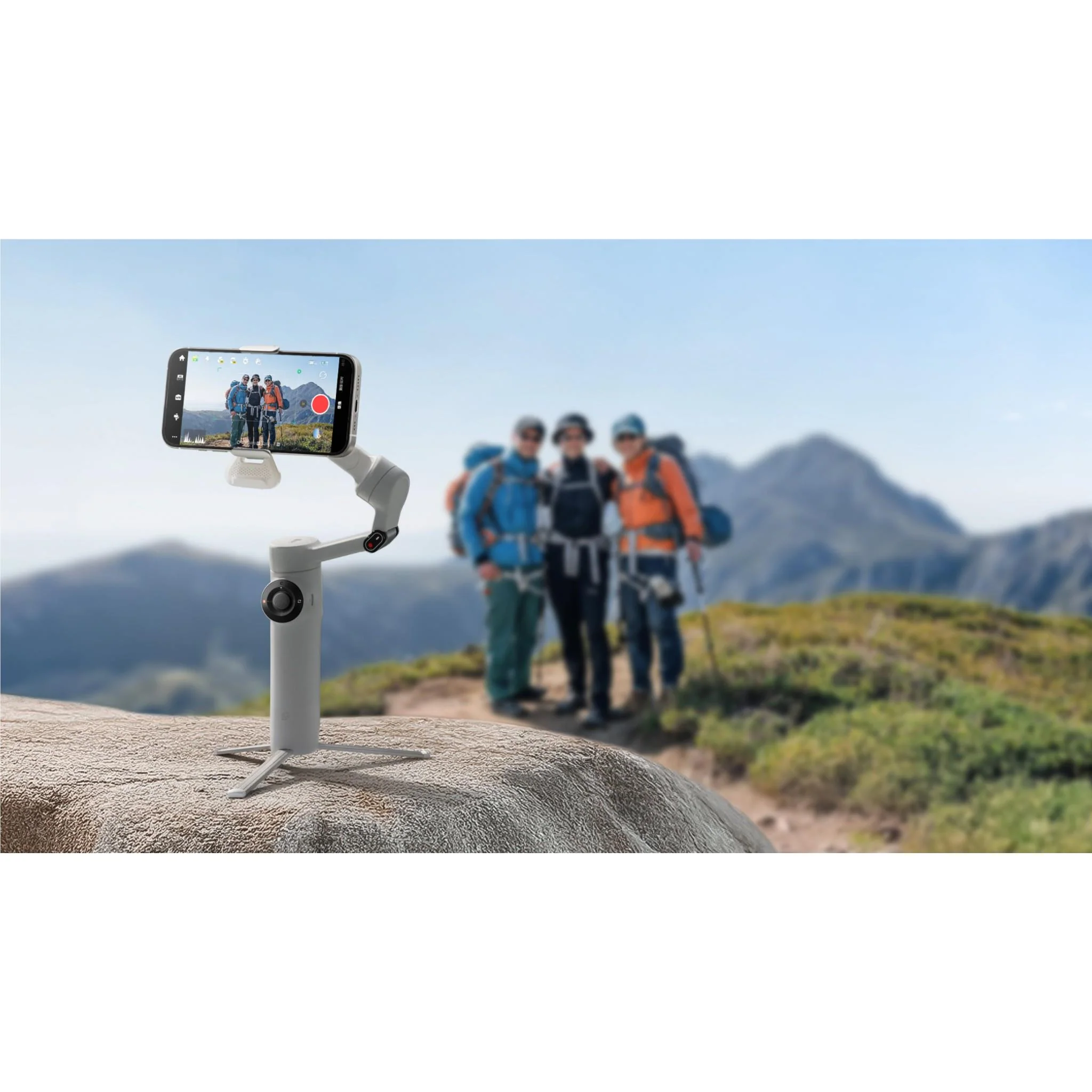 Insta360 Flow 2 Gimbal AI Tracker Bundle (Stone Grey) - Image 5