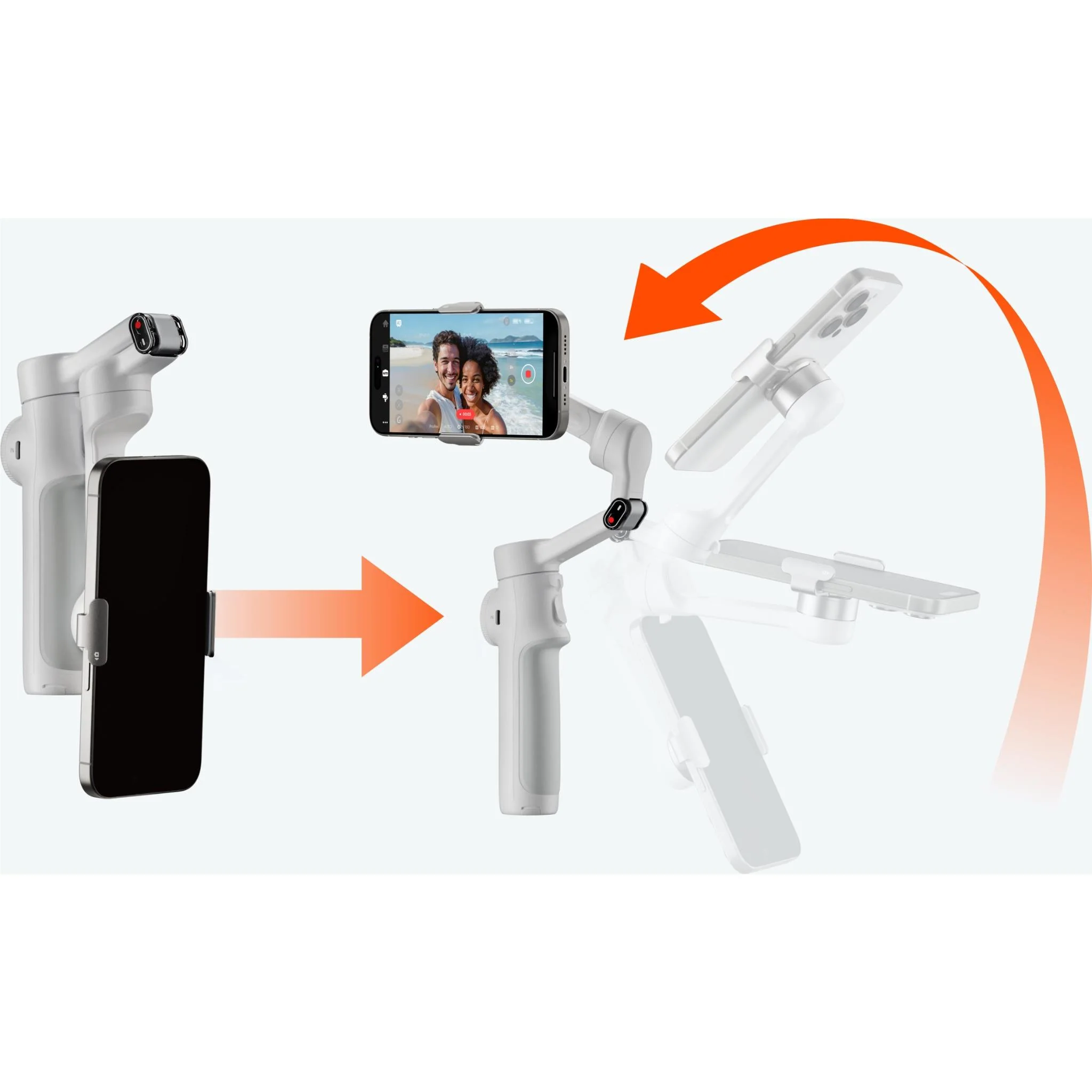 Insta360 Flow 2 Gimbal Standard Bundle (Stone Grey) - Image 2