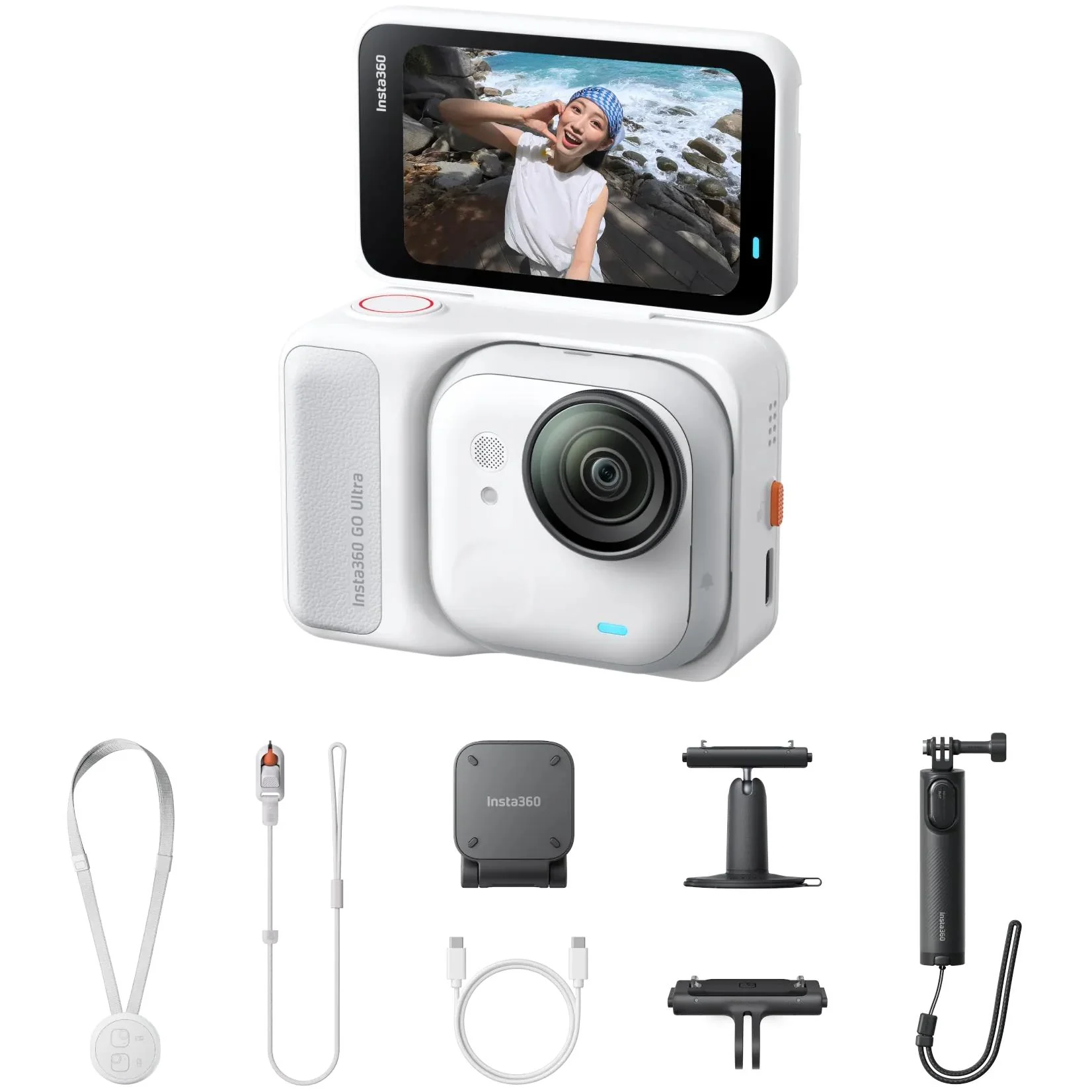 Insta360 GO Ultra Creator Bundle (Arctic White) - Image 2