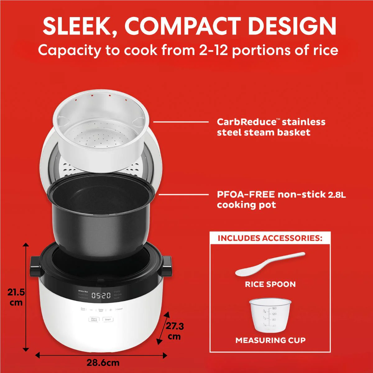 Instant Pot 10 Cup Rice Cooker - Image 2