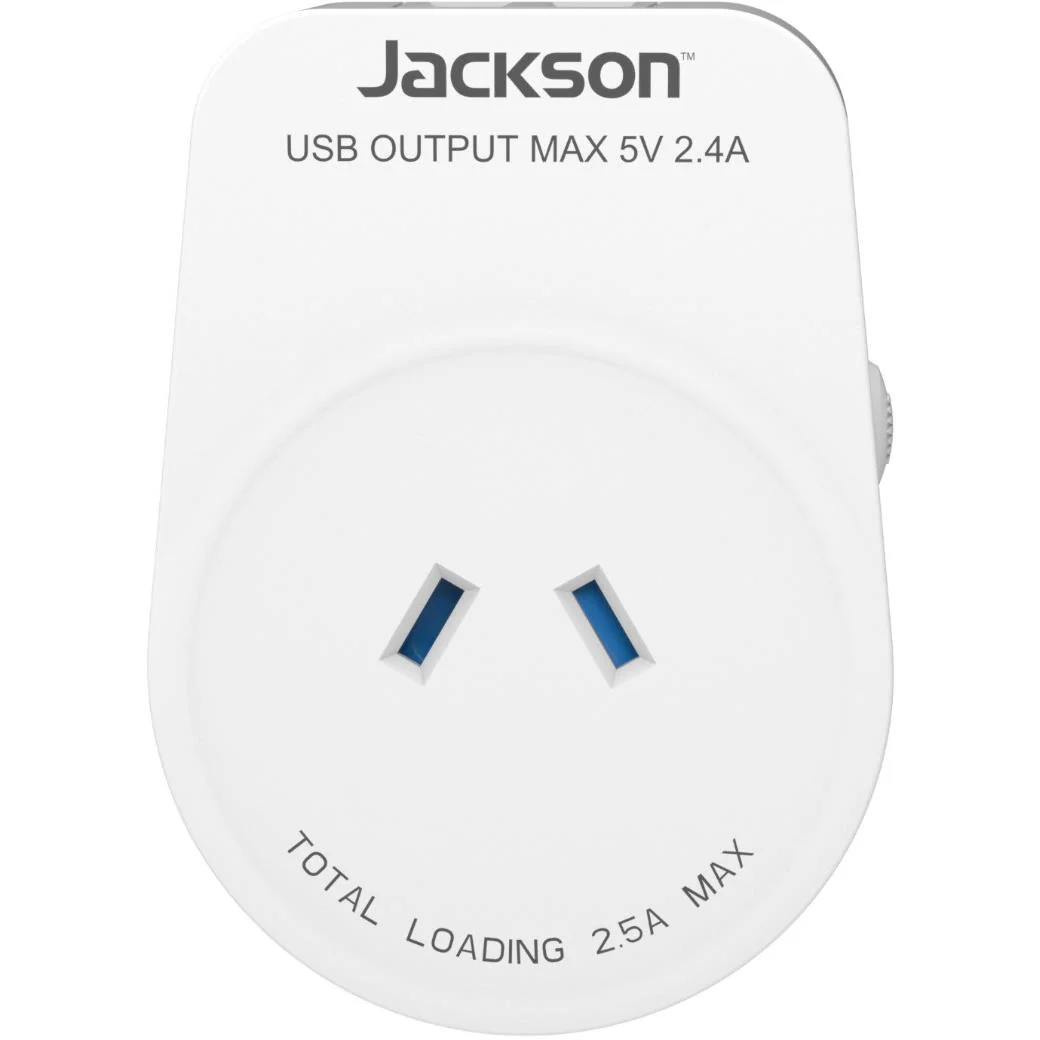 Jackson Outbound Universal Travel Adapter with USB-C/USB-A - Image 2