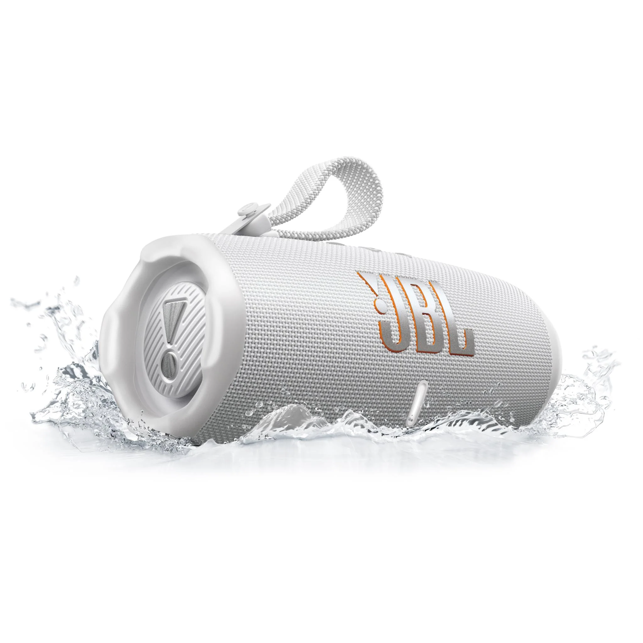 JBL Charge 6 Portable Bluetooth Speaker (White) - Image 6