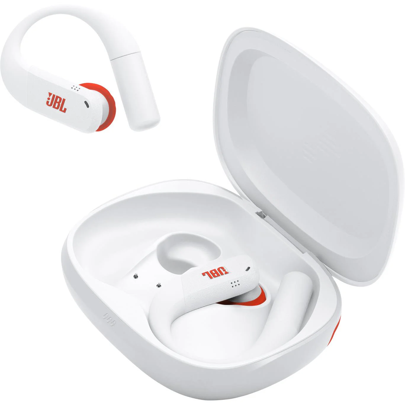 JBL Endurance Peak 4 TWS Sports In-Ear Headphones (White)