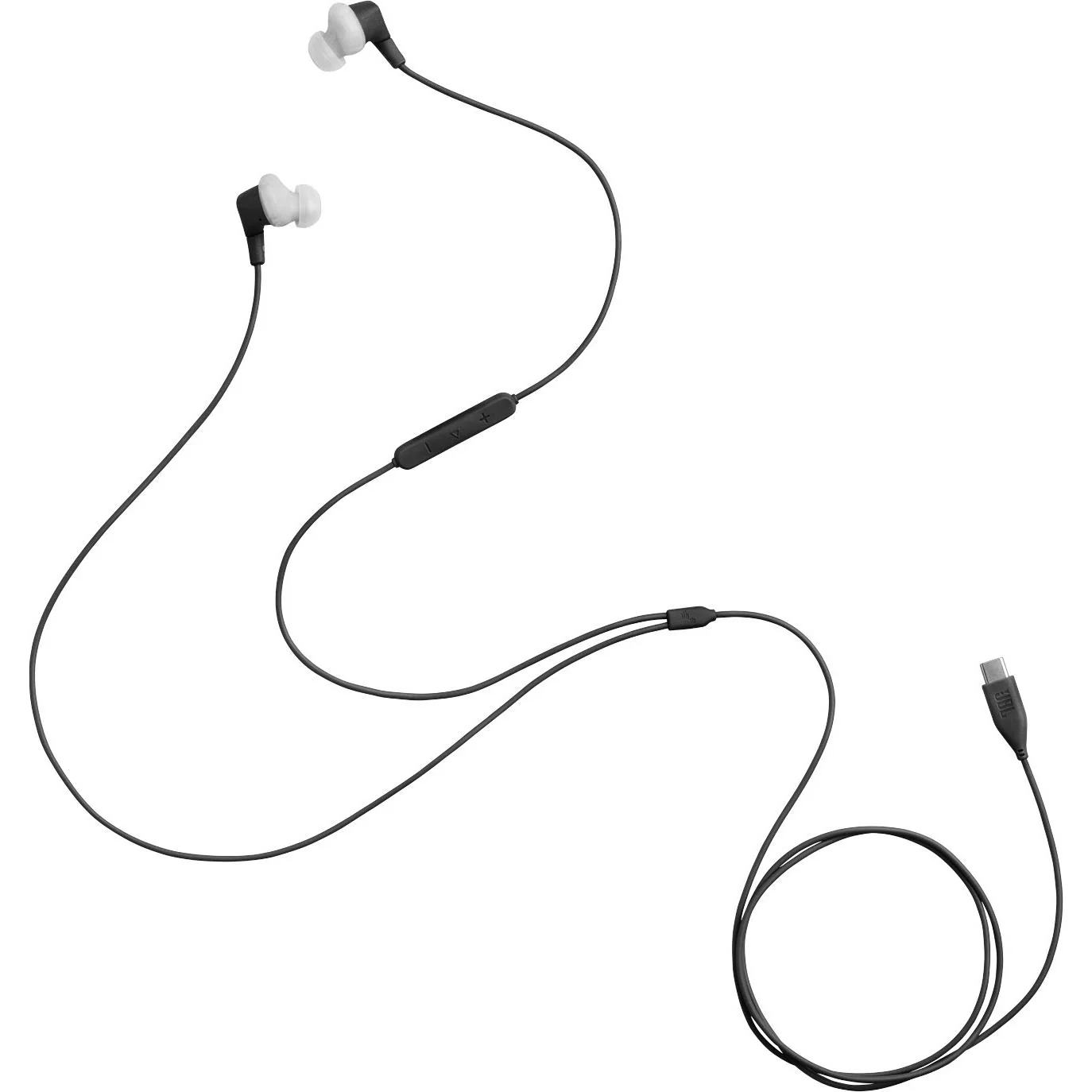 JBL Endurance Run 3 Waterproof Wired USB-C In-ear Headphones (Black) - Image 2