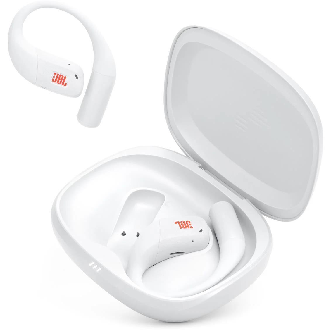 JBL Endurance Zone True Wireless Open-Ear Sports Headphones (White)