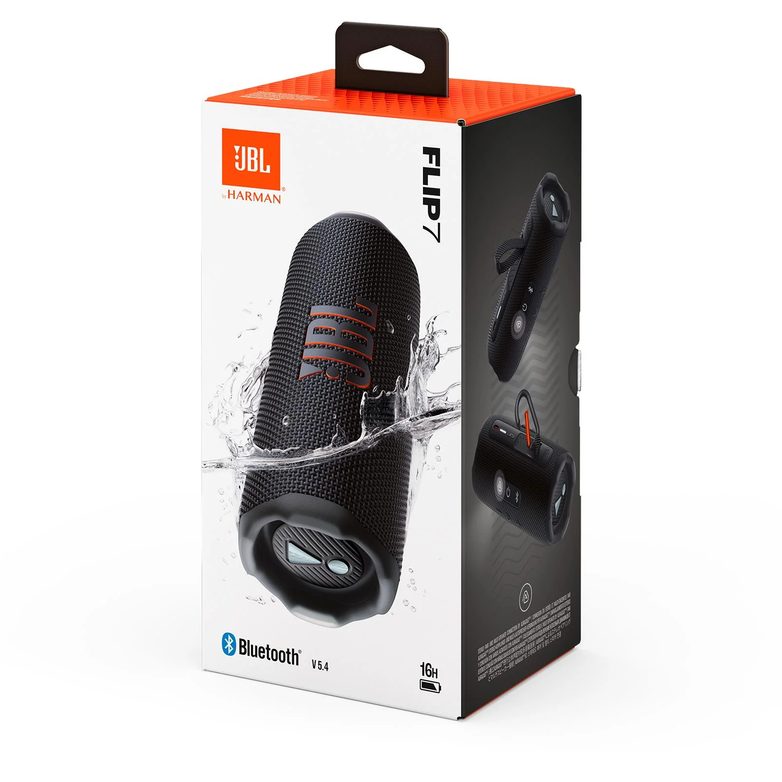 JBL Flip 7 Portable Bluetooth Speaker (Black) - Image 10