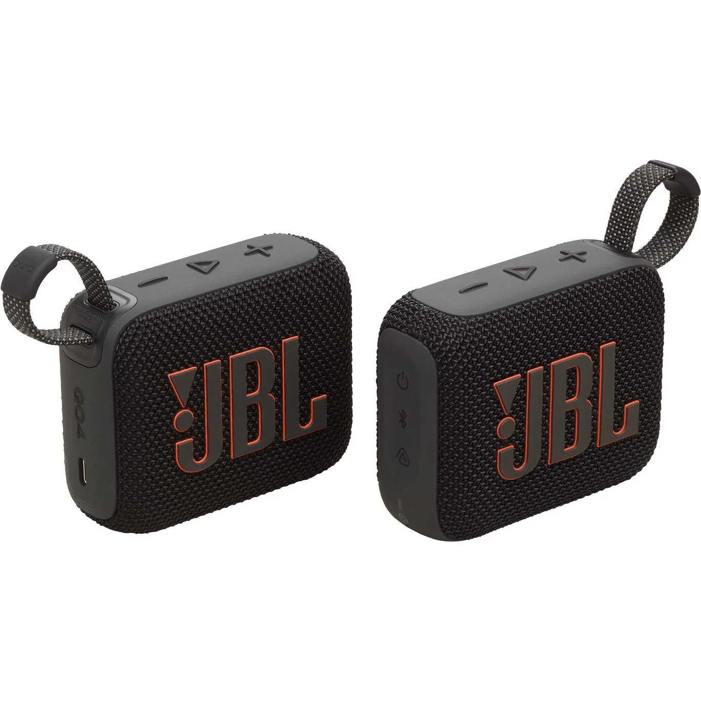 JBL Go 4 Duo Portable Bluetooth Speakers with AirTouch (Black) [2 Pack] - Image 2