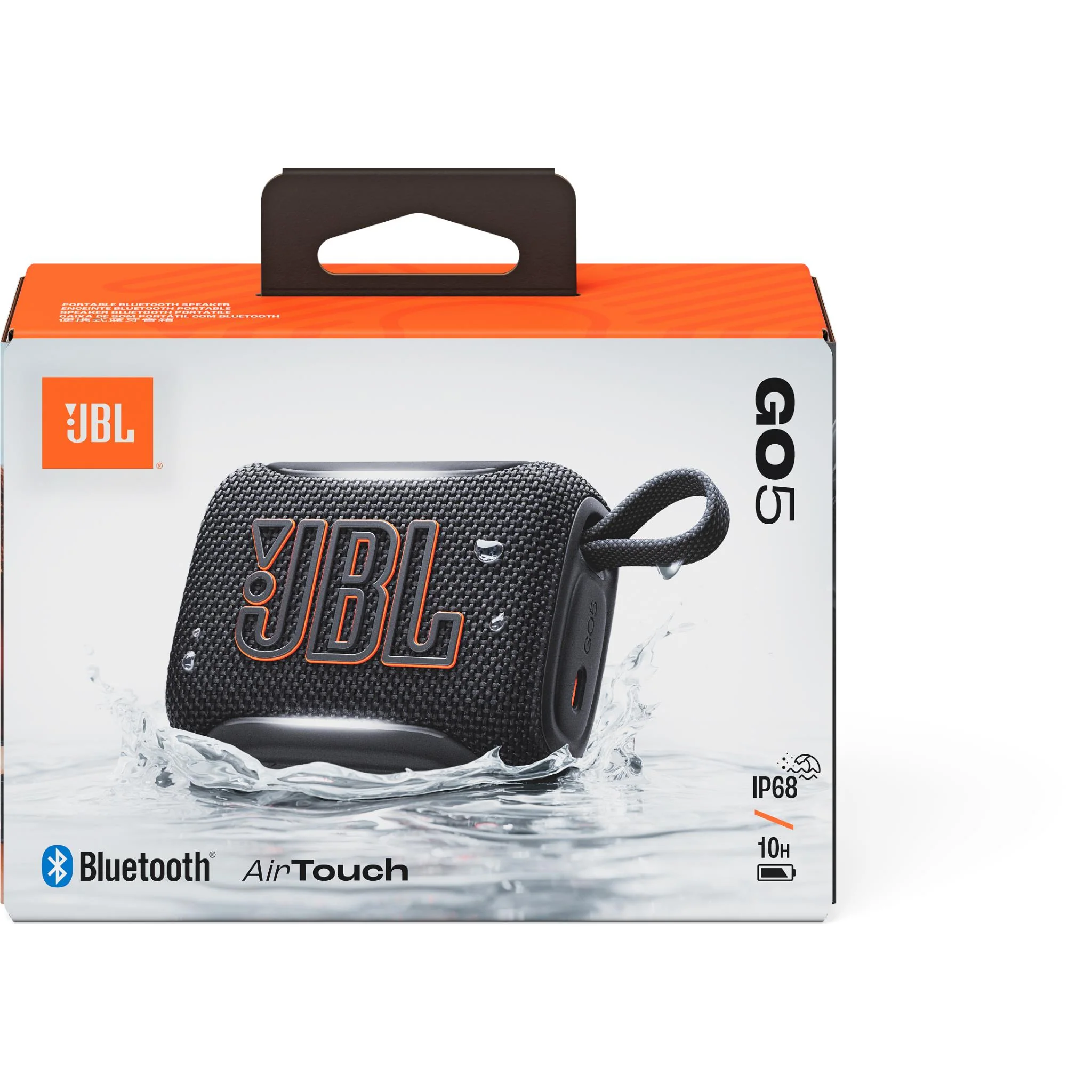 JBL Go 5 Mini Bluetooth Speaker (Black) - Image 8
