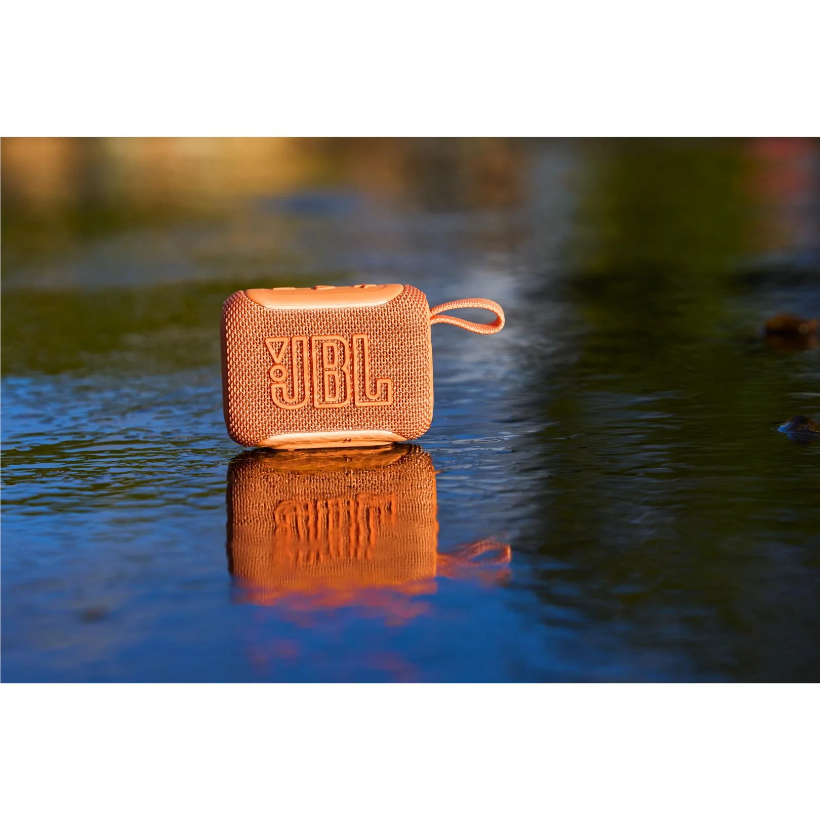 JBL Go 5 Mini Bluetooth Speaker (Orange) - Image 7
