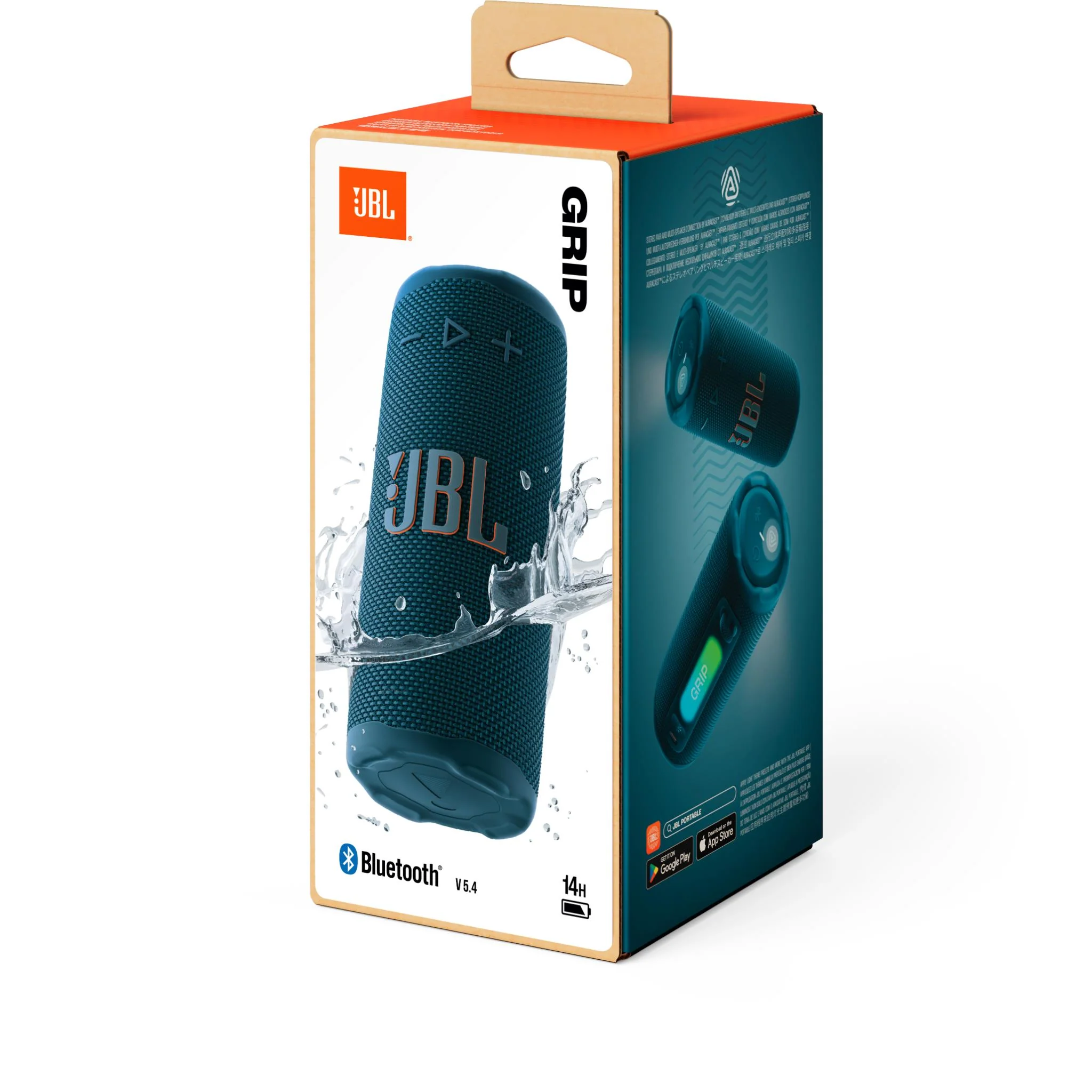 JBL Grip Compact Portable Speaker with Ambient Light (Blue) - Image 10