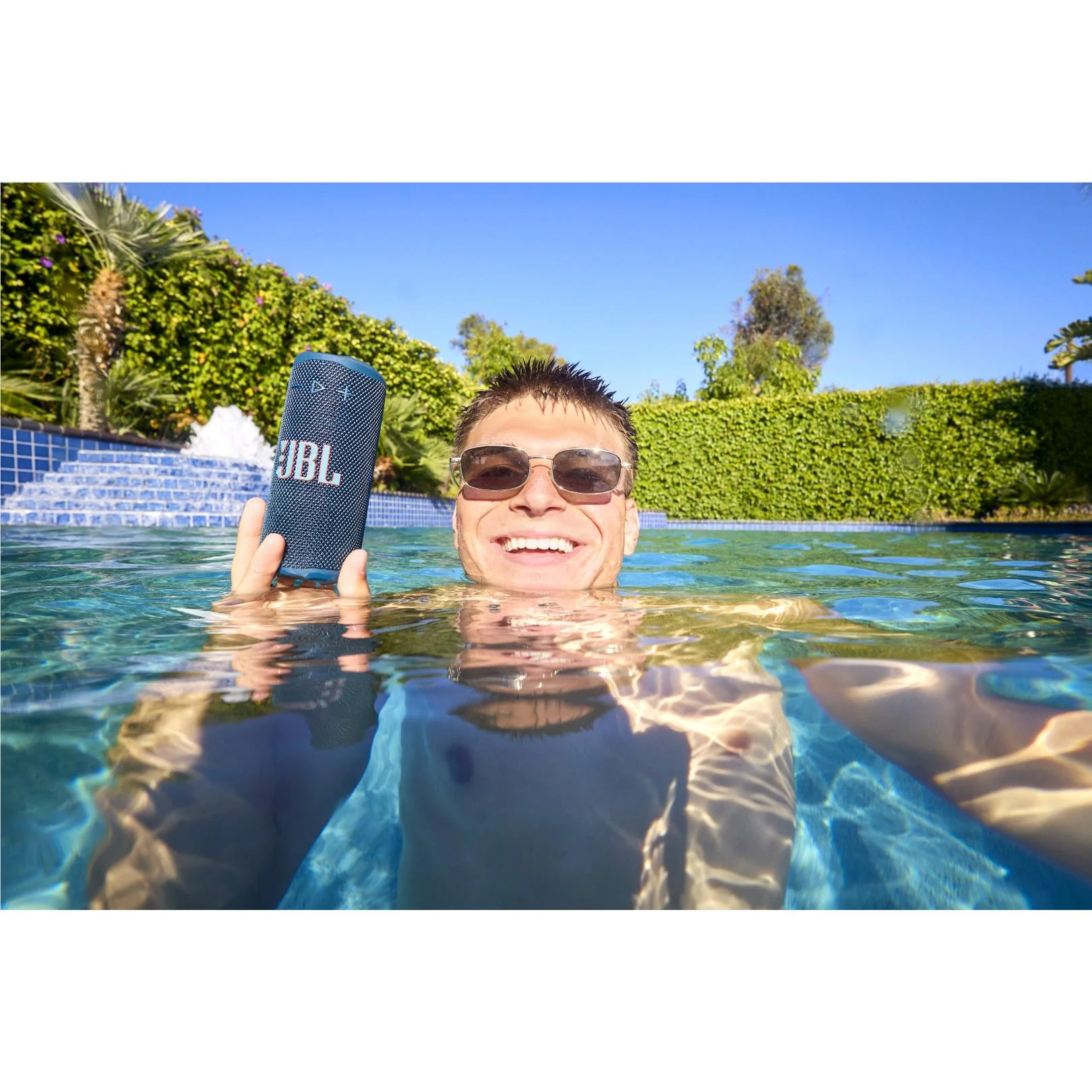 JBL Grip Compact Portable Speaker with Ambient Light (Blue) - Image 12