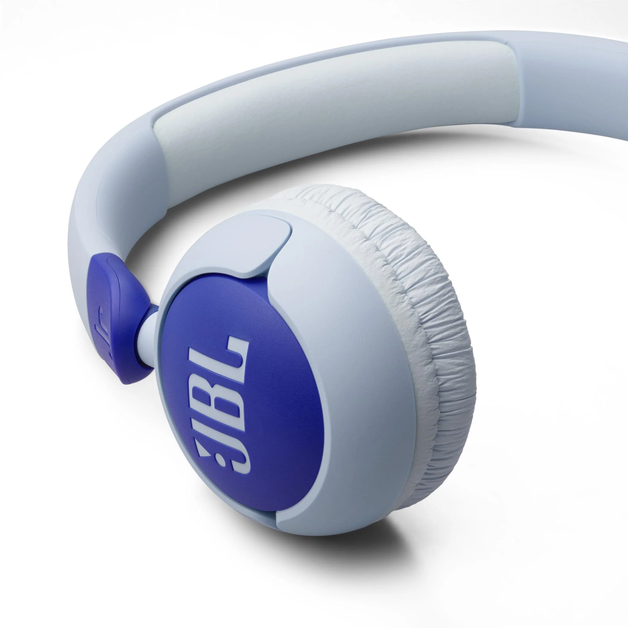 JBL JR320 Wired On-Ear Kids Headphones (Blue) - Image 4