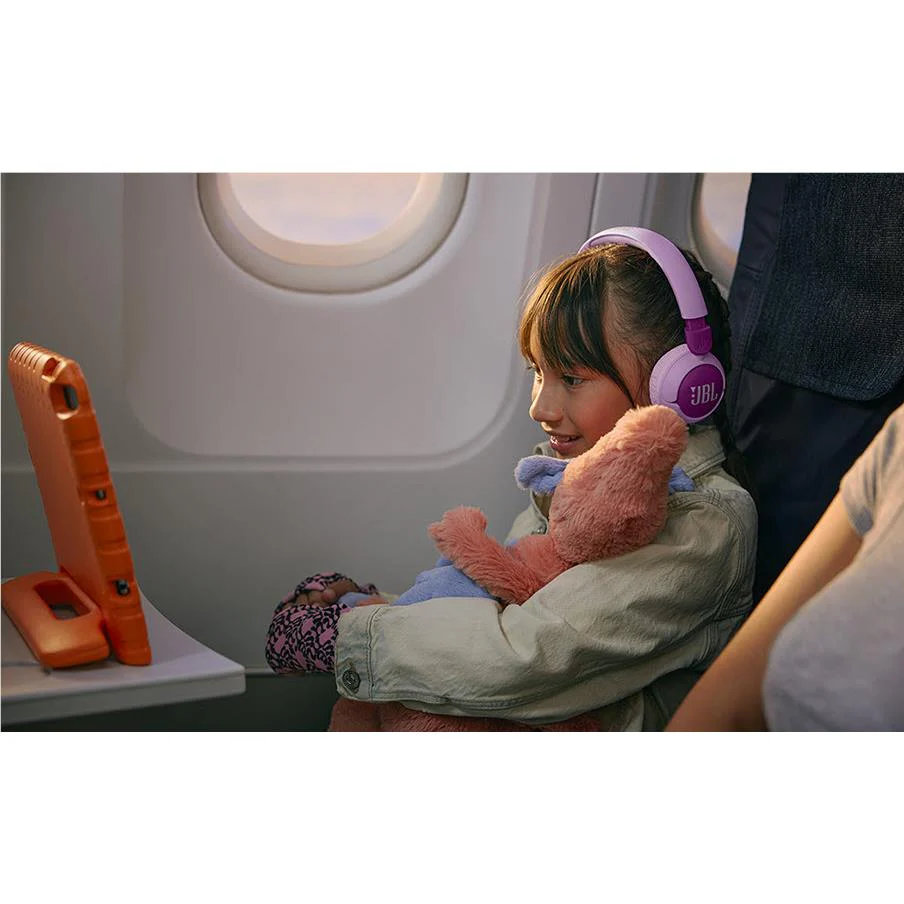 JBL JR320BT Wireless On-Ear Kids Headphones (Purple) - Image 8