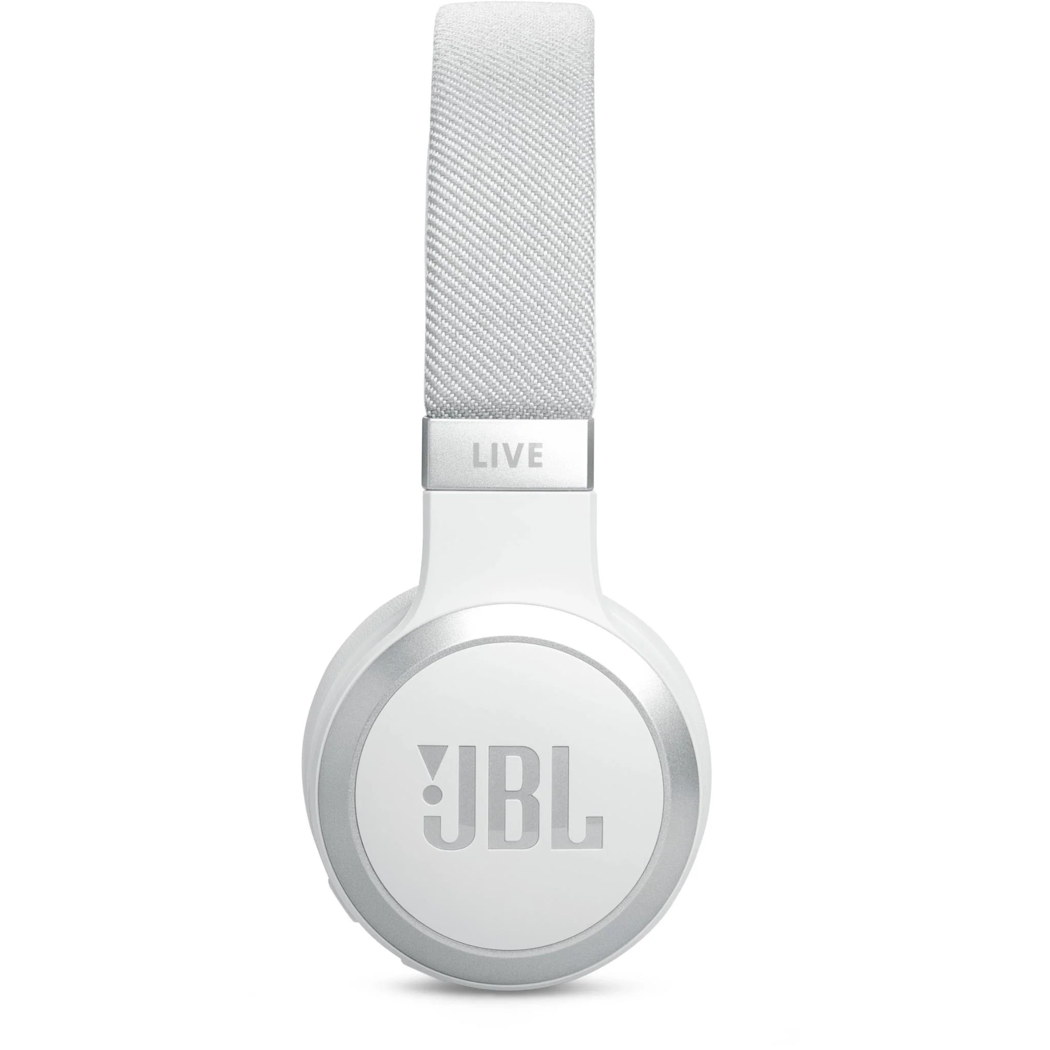 JBL Live 670 Wireless On-Hear Headphones with True Adaptive NC (White) - Image 4