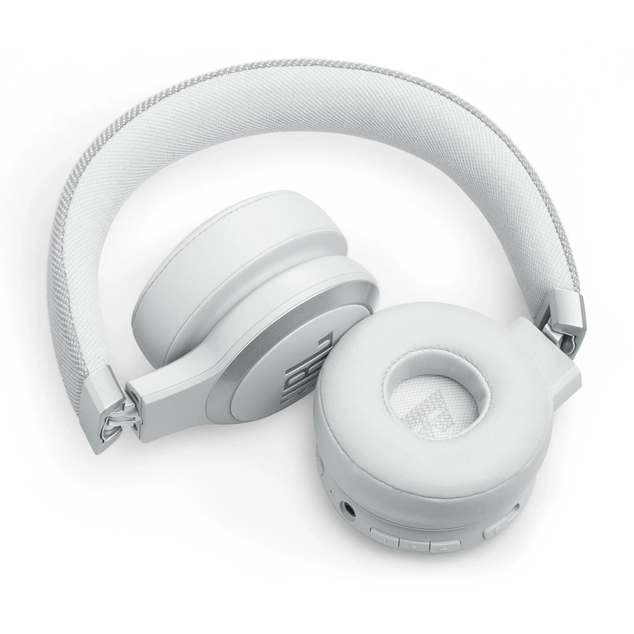 JBL Live 670 Wireless On-Hear Headphones with True Adaptive NC (White) - Image 6