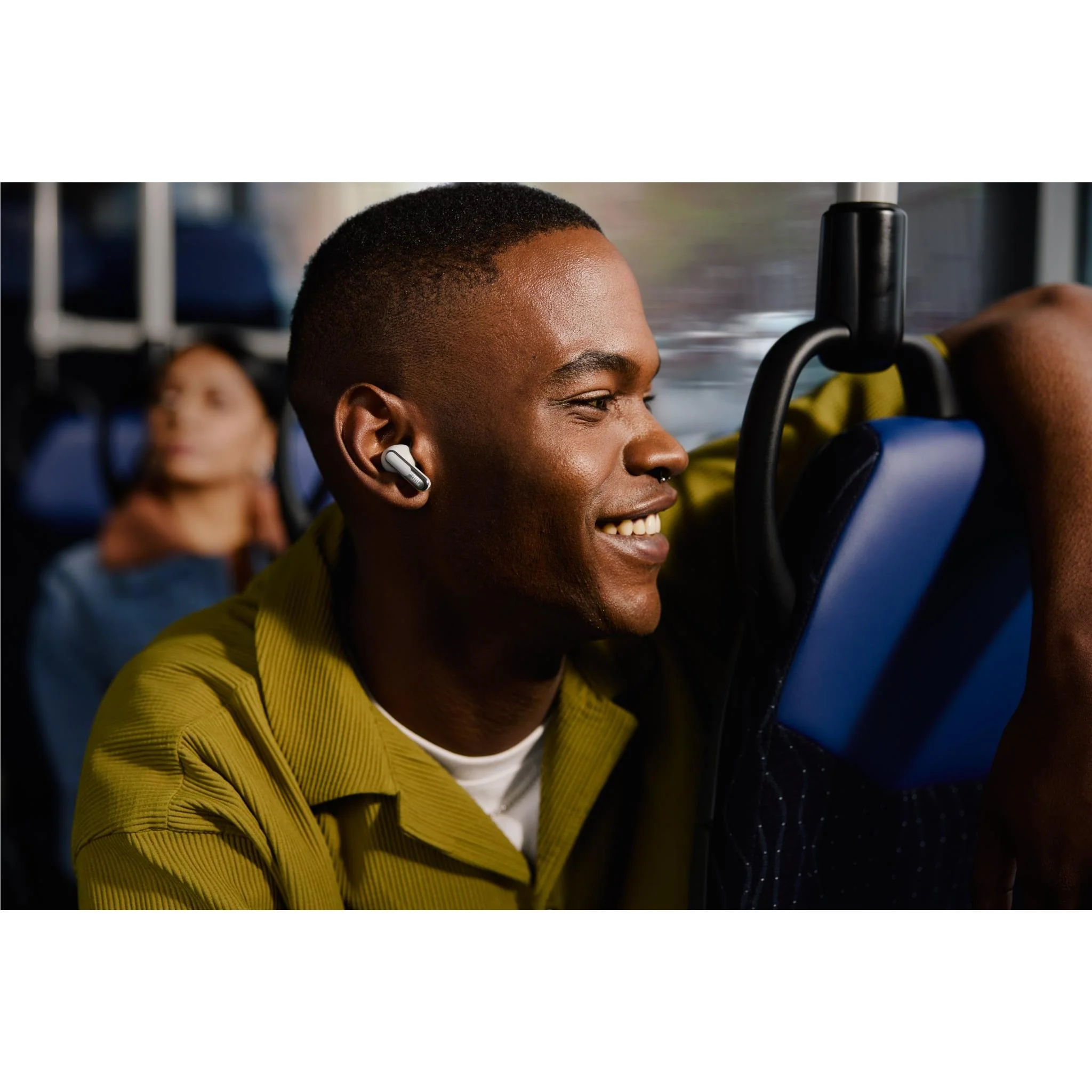 JBL Live Flex 3 TWS Noise Cancelling In-Ear Headphones (Silver) - Image 8