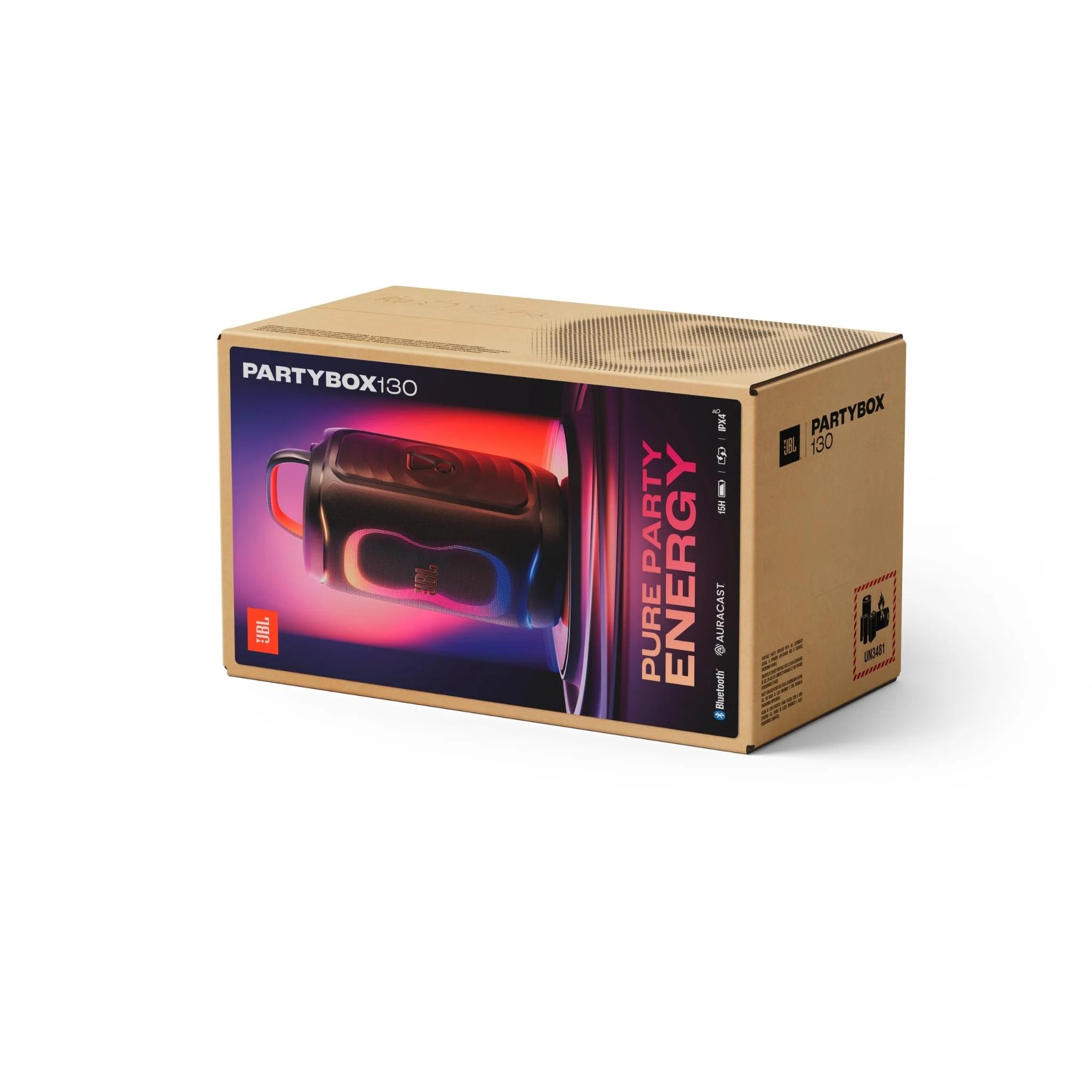 JBL PartyBox 130 Portable Party Speaker (Black) - Image 9