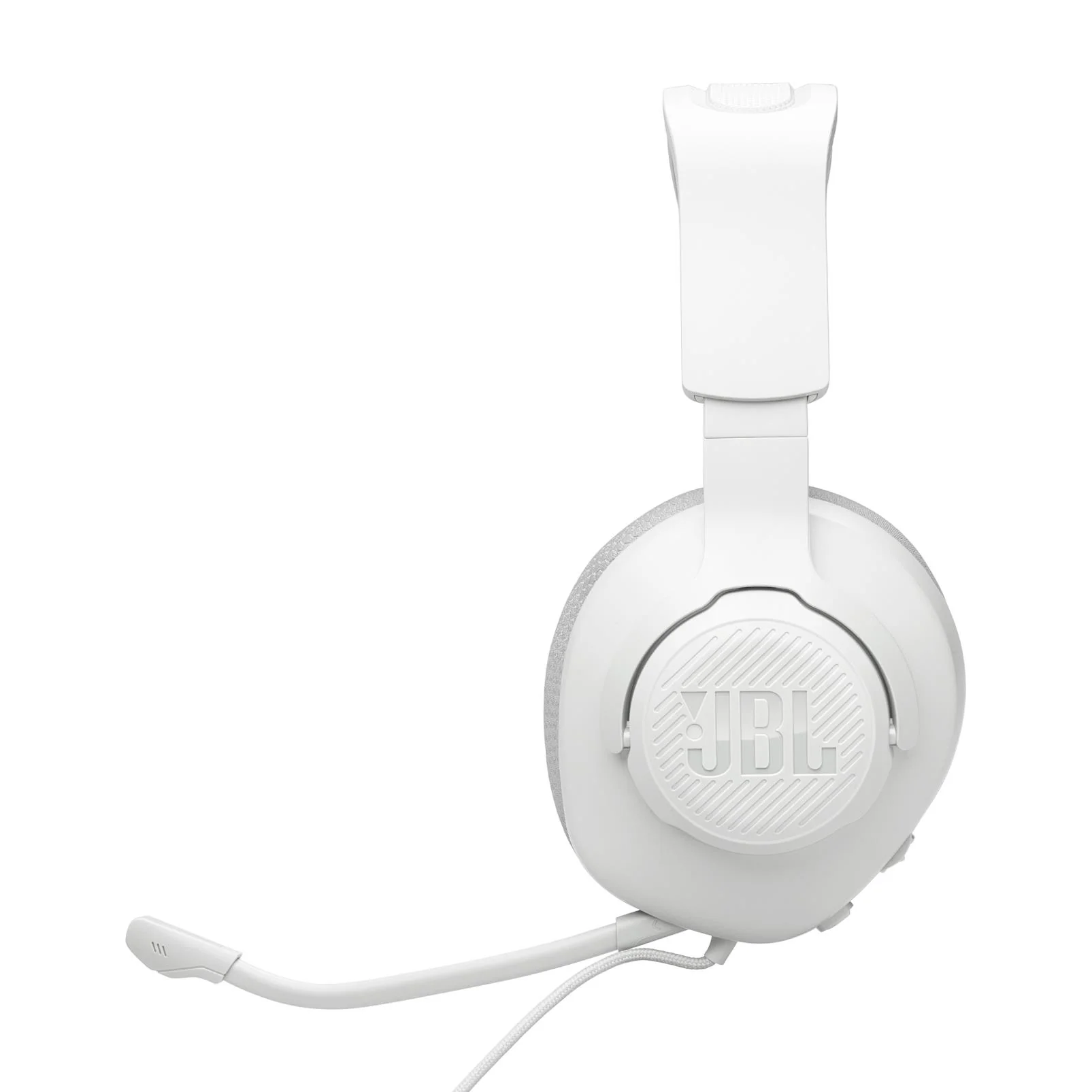 JBL Quantum 100 M2 Wired Gaming Headset (White) - Image 4