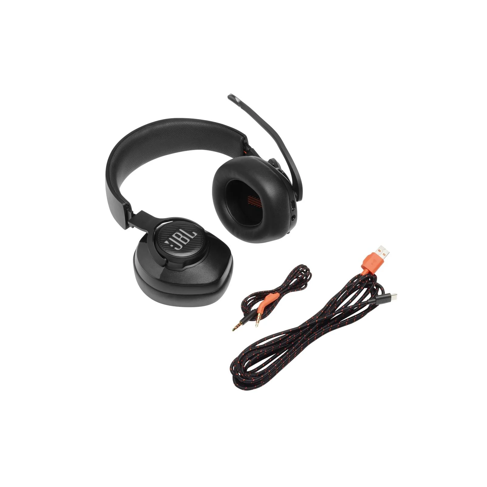 JBL Quantum 400 Wired Gaming Headset (Black) - Image 6