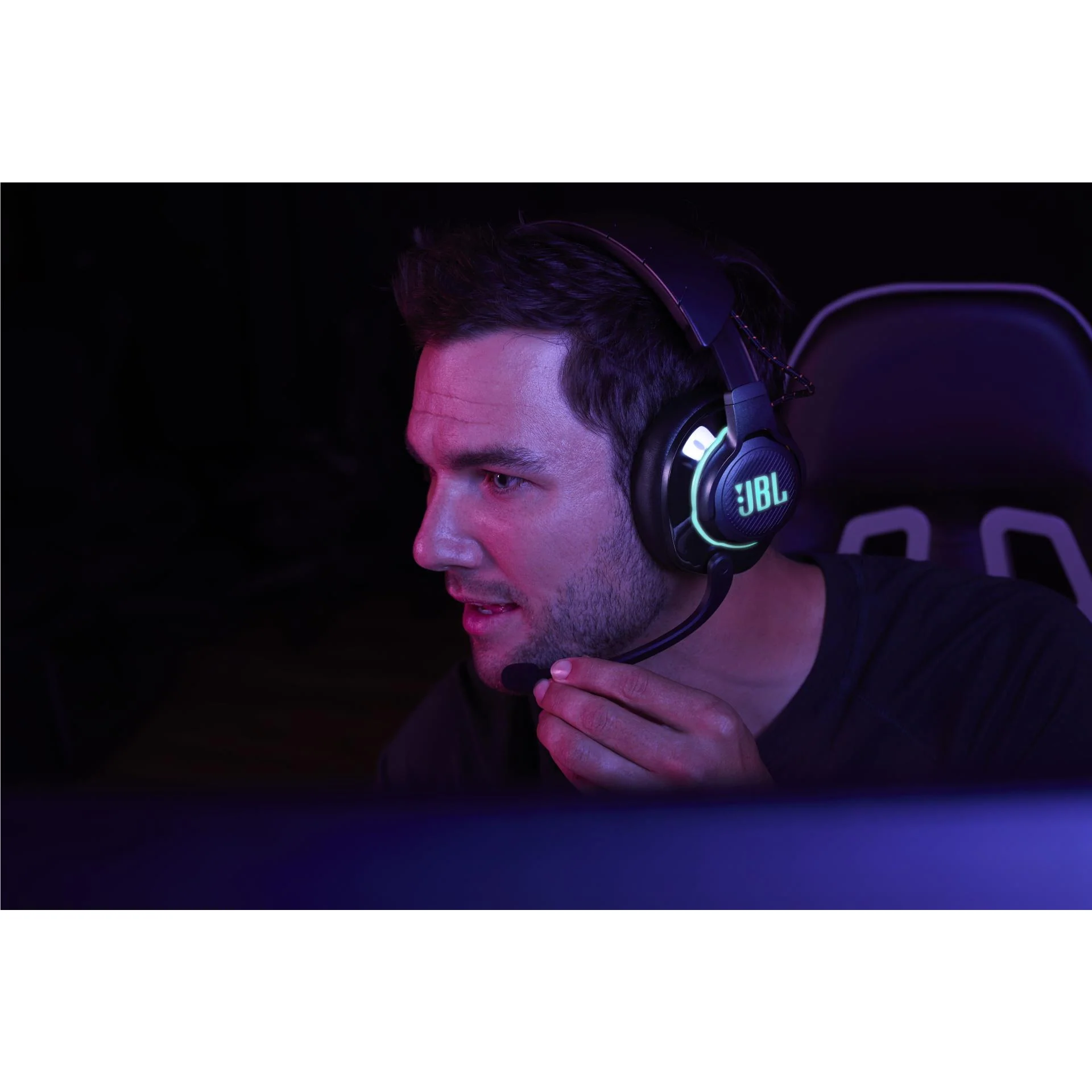 JBL Quantum 810 Wireless Over Ear Gaming Headset (Black) - Image 11