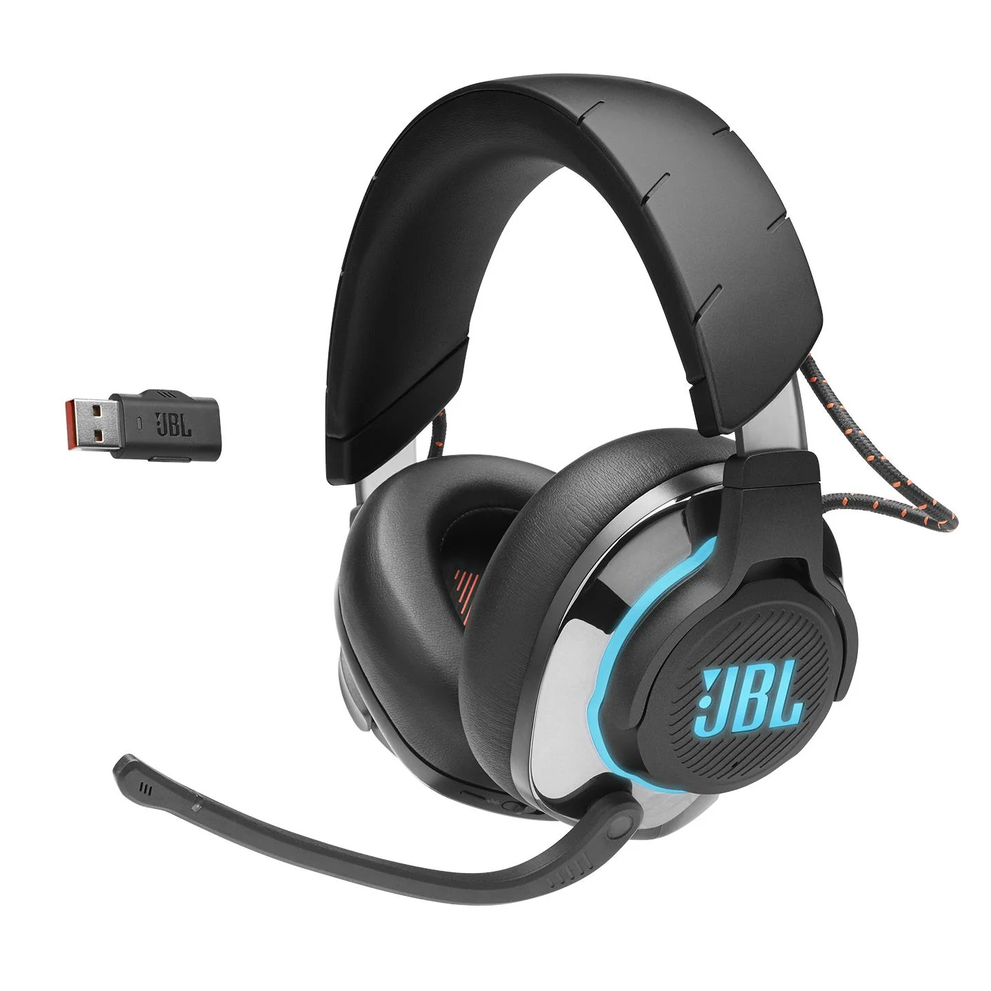 JBL Quantum 810 Wireless Over Ear Gaming Headset (Black) - Image 4