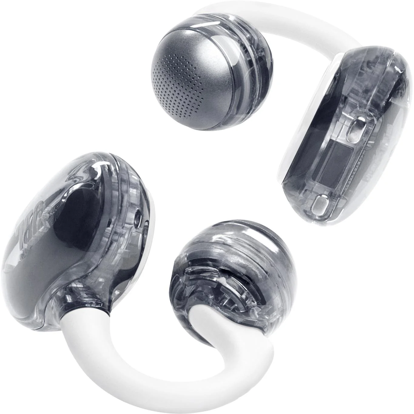 JBL SoundGear Clips TWS Open Ear Buds (Ghost White) - Image 2