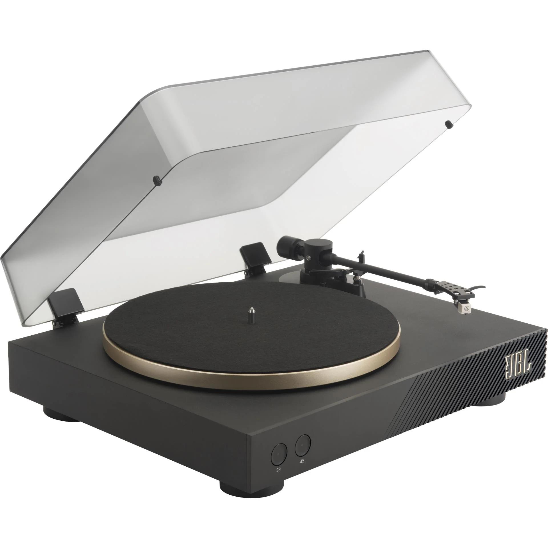 JBL Spinner BT Bluetooth Turntable (Black/Gold) - Image 4