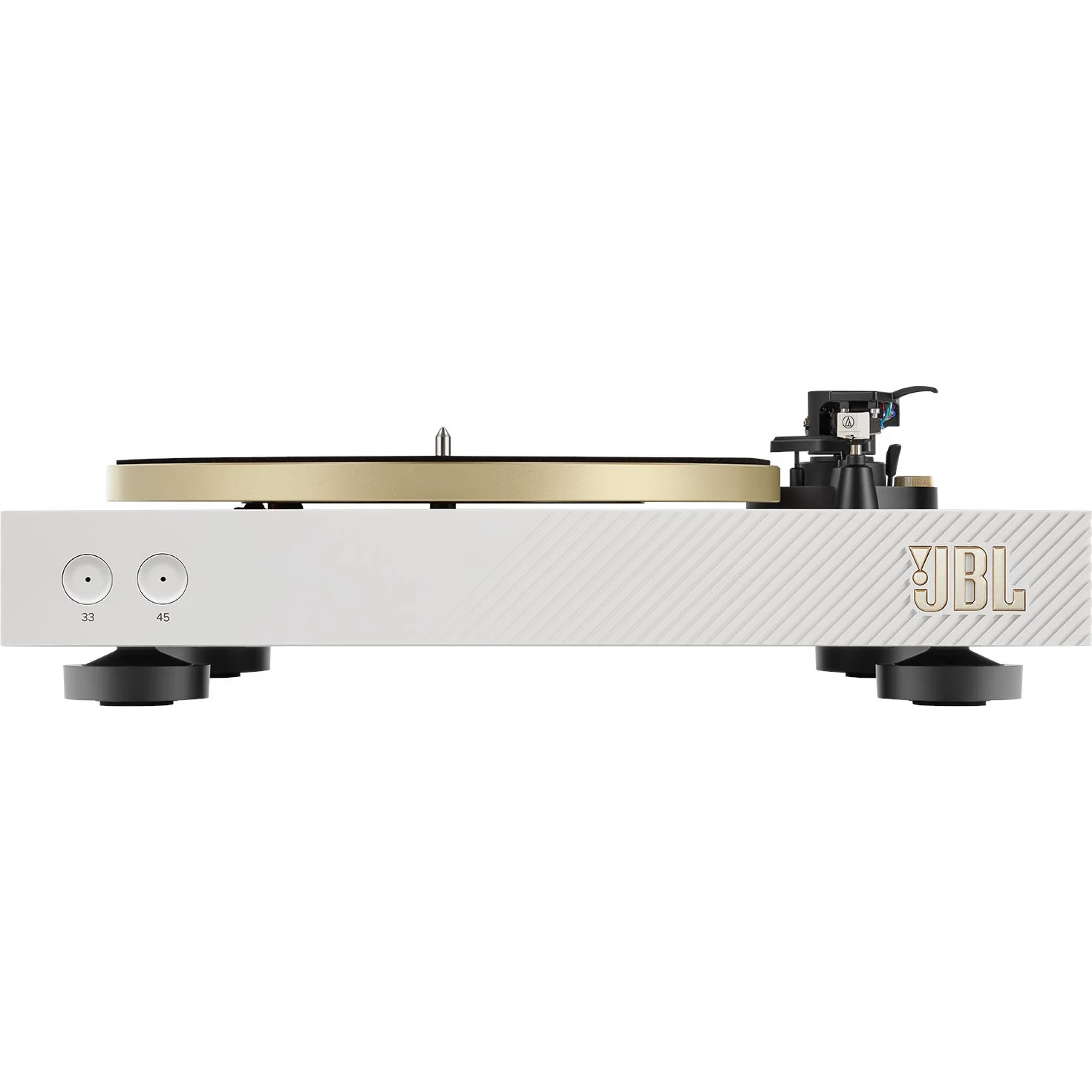 JBL Spinner BT Bluetooth Turntable (White/Gold) - Image 6