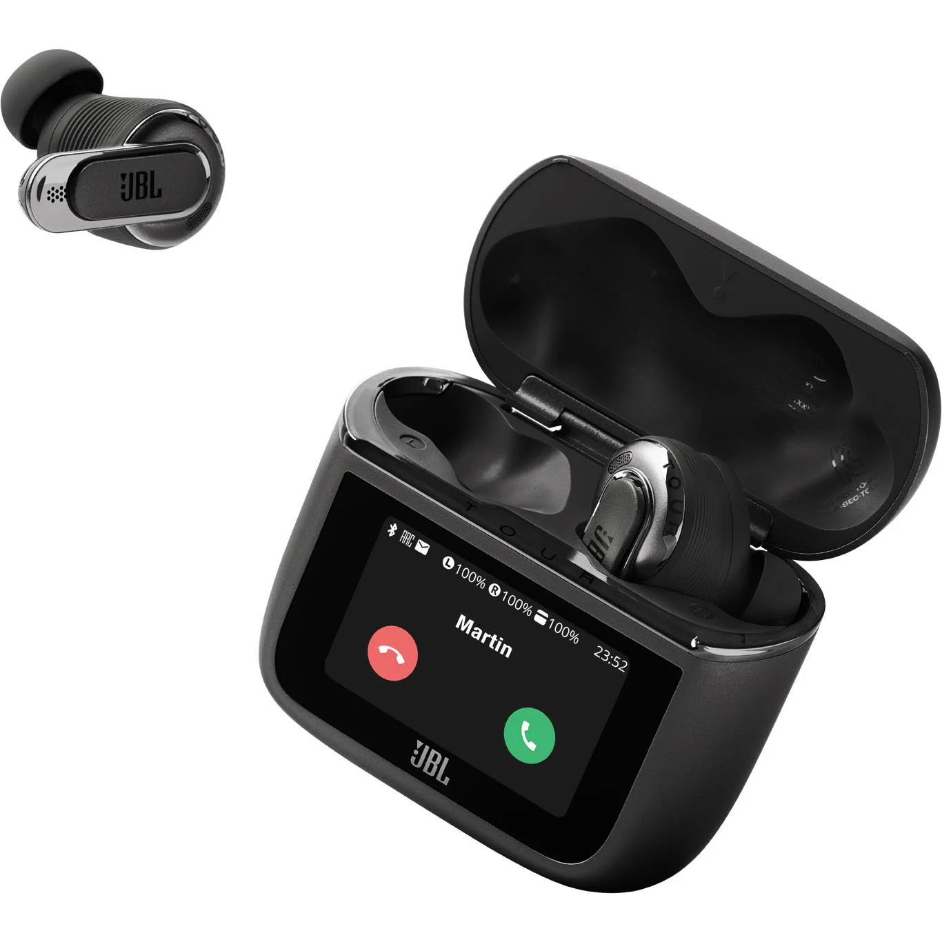 JBL Tour Pro 3 TWS Noise Cancelling Earbuds with Smart Case (Black) - Image 6