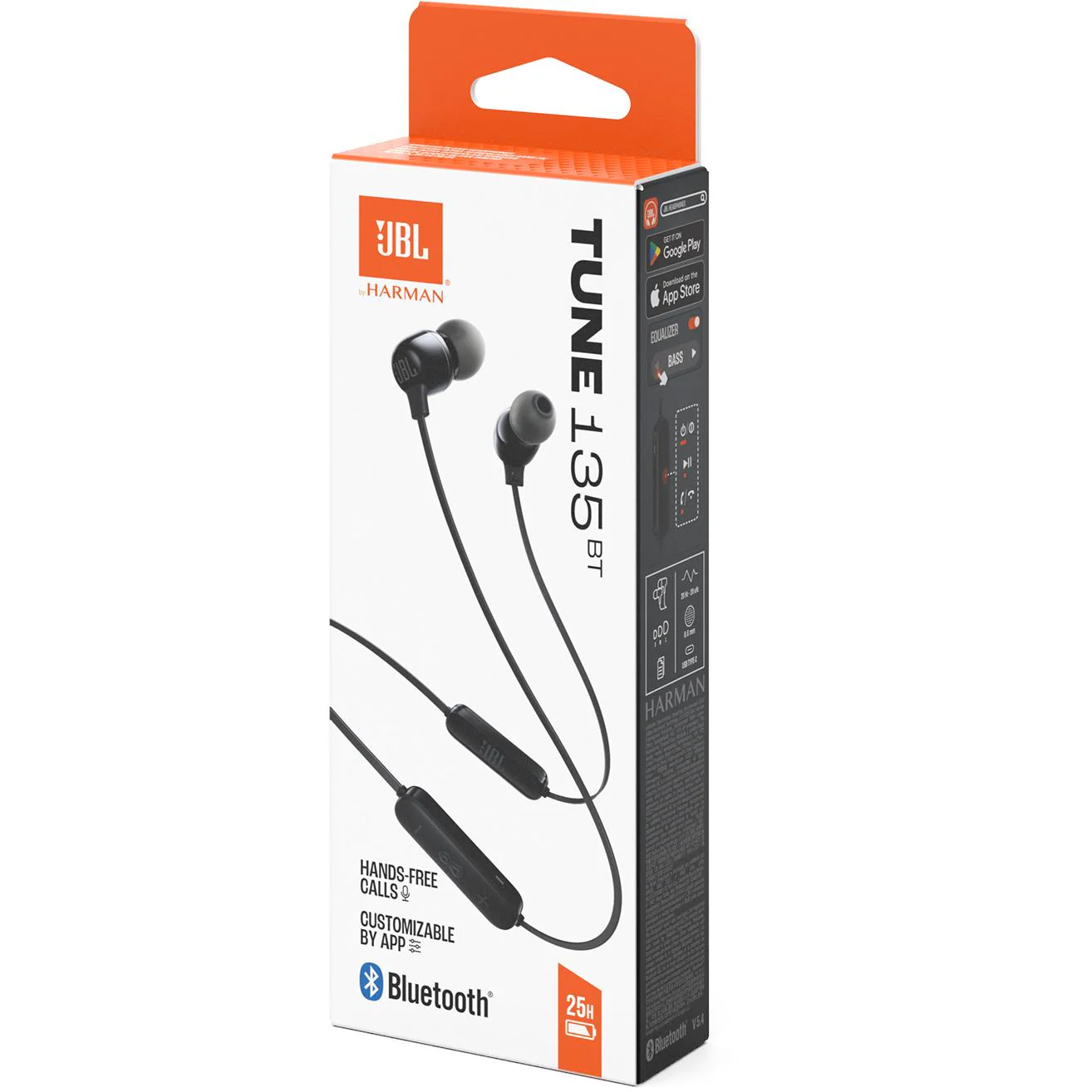 JBL Tune 135BT Wireless In-ear Headphones (Black) - Image 10