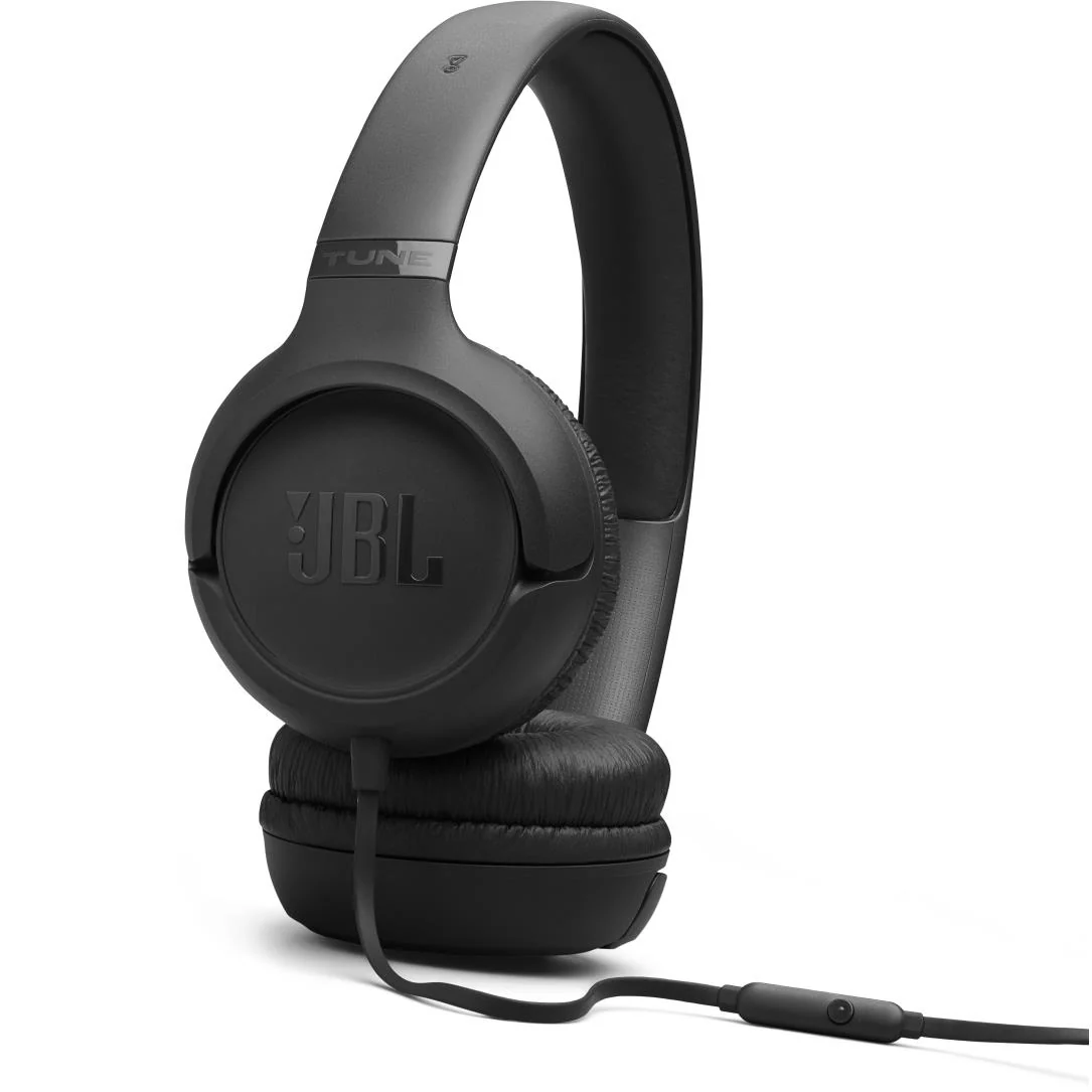 JBL Tune 530 Wired On-ear Headphones (Black) [3.5mm] - Image 5