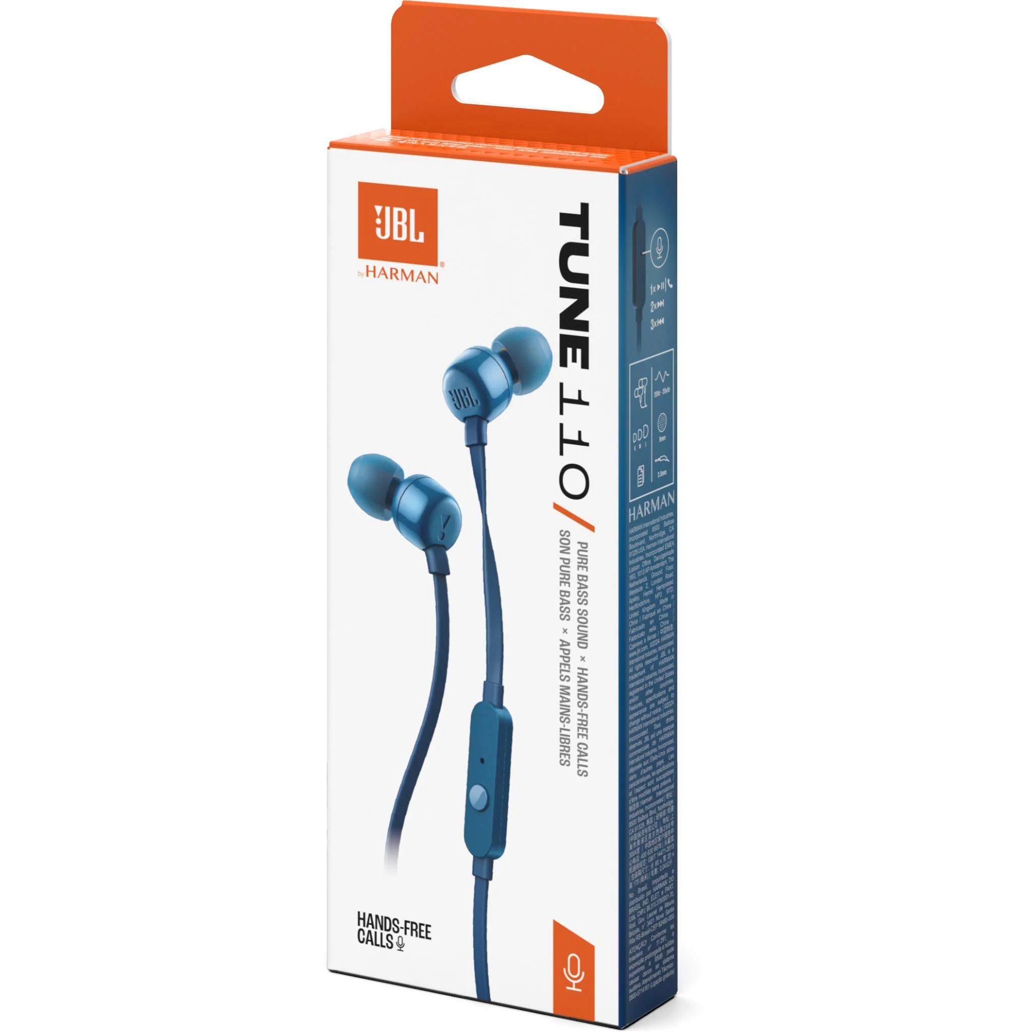 JBL Tune110 In-ear Headphones (Blue) - Image 11