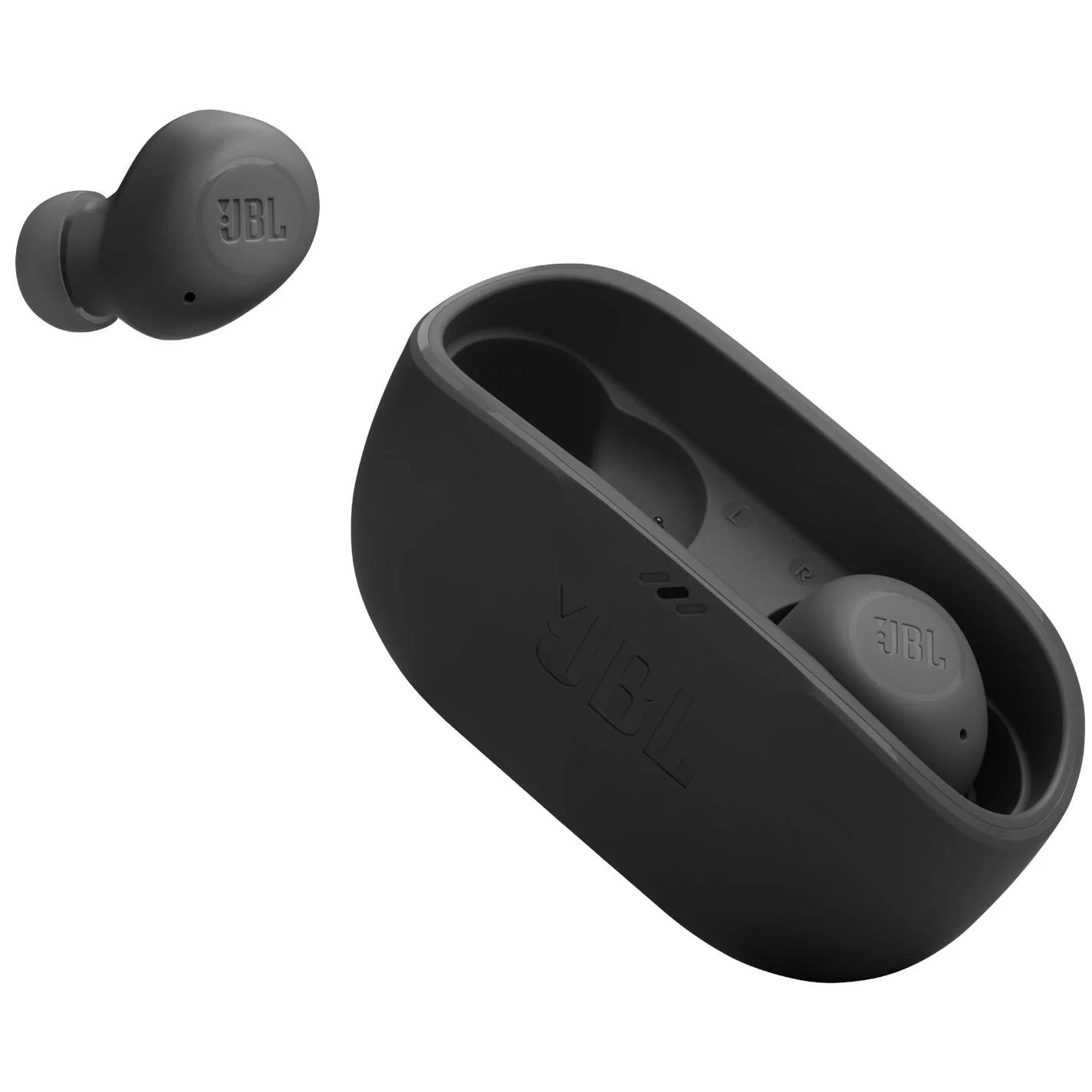 JBL Wave Buds True Wireless Earbuds (Black) - Image 2