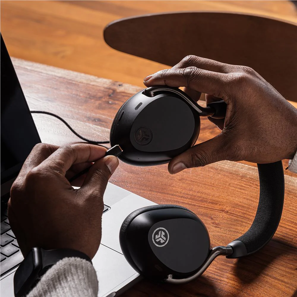 JLab Epic Lux Lab Edition Over-ear Wireless Headphones (Black) - Image 7