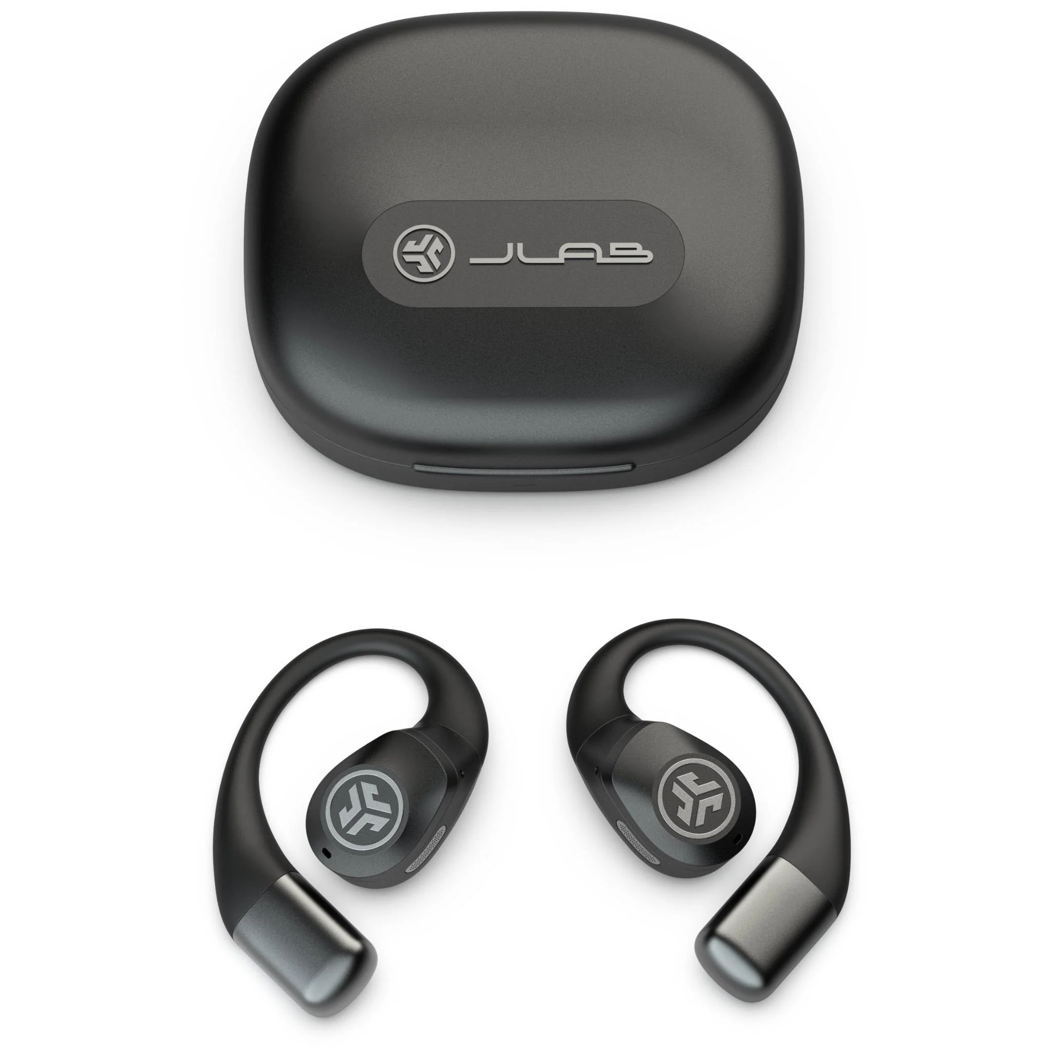 JLab Epic Open Sport True Wireless Earbuds (Black) - Image 3