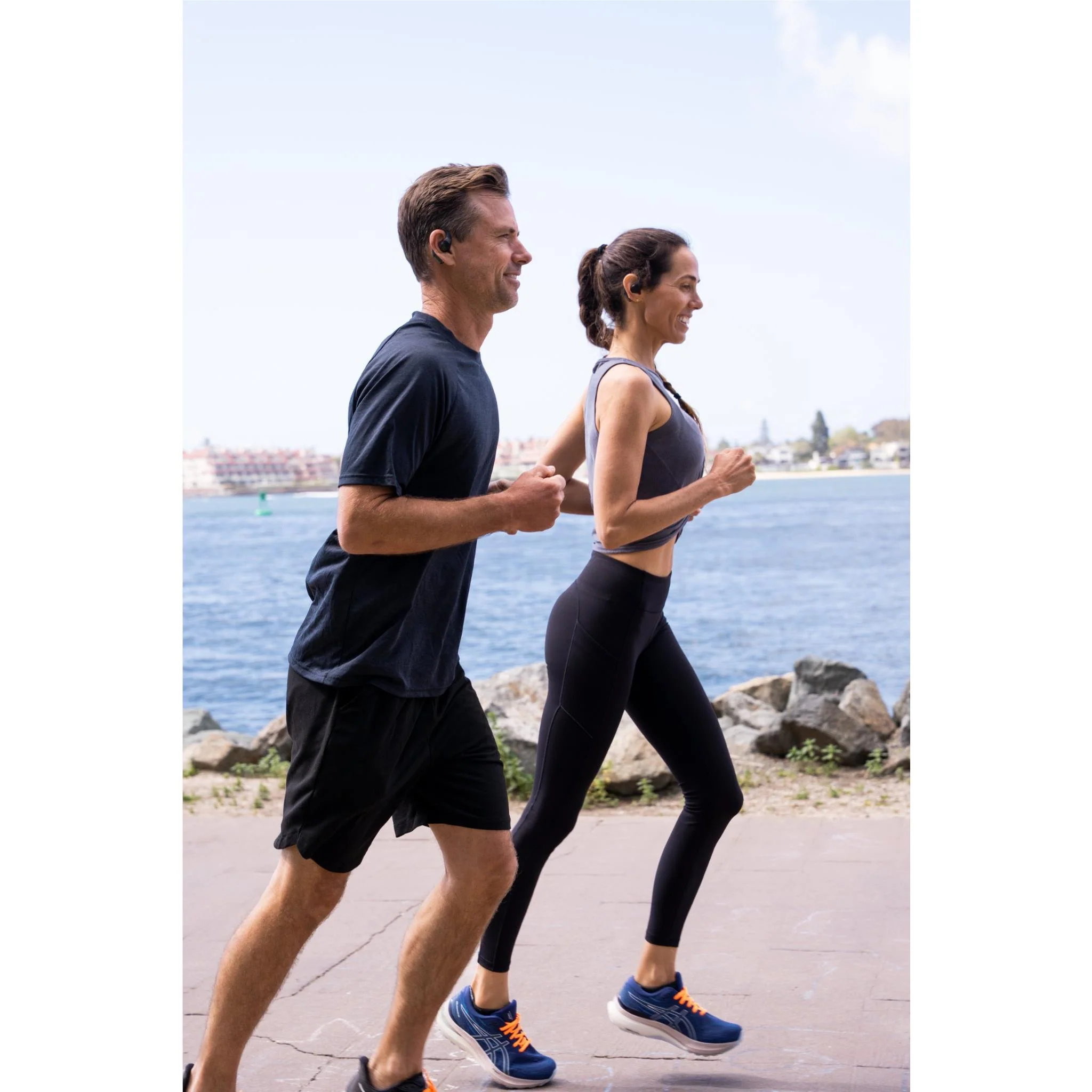 JLab Epic Open Sport True Wireless Earbuds (Black) - Image 8