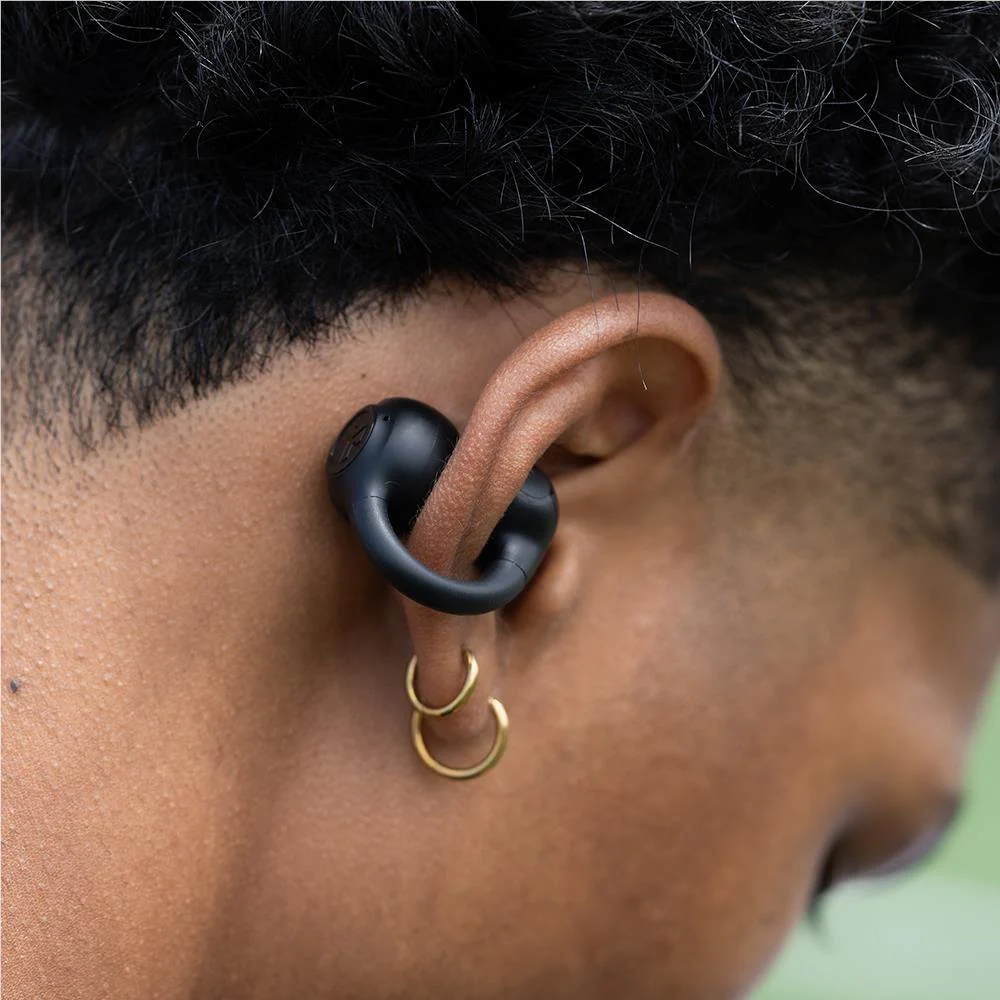 JLab Flex Open Wireless Earbuds (Black) - Image 5