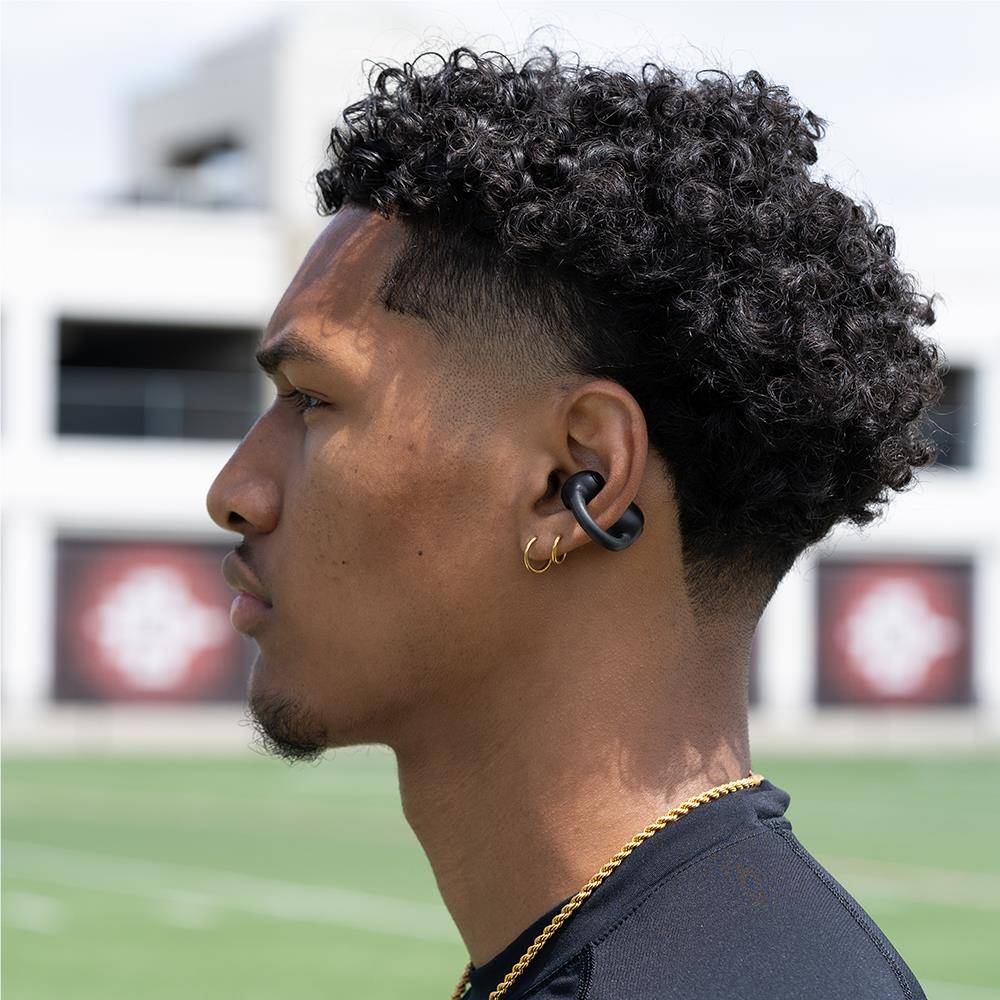 JLab Flex Open Wireless Earbuds (Black) - Image 7