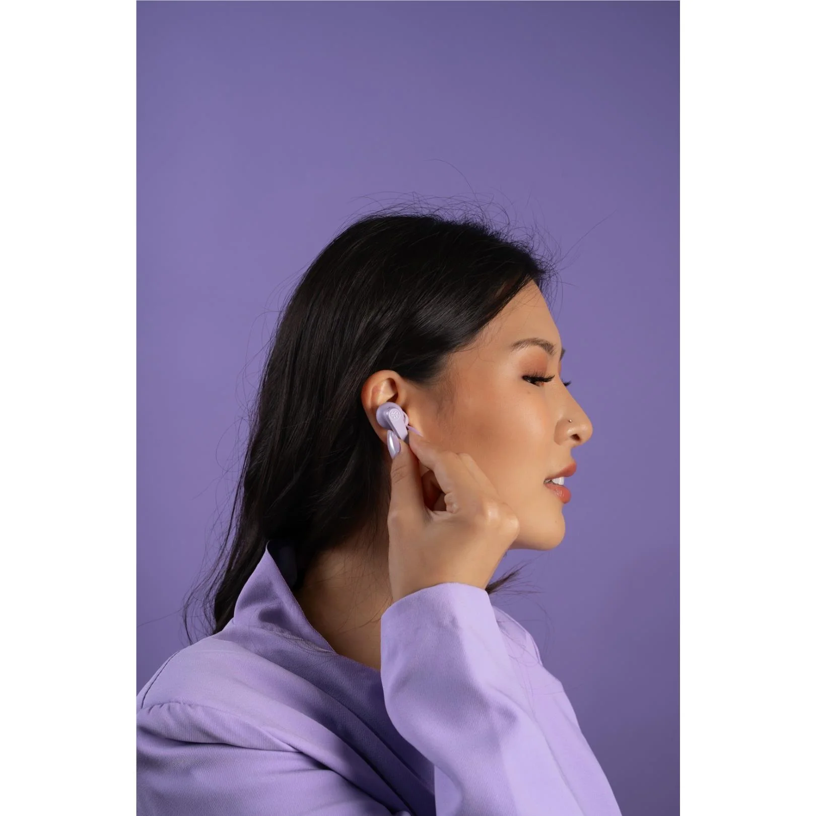 JLab GO Pods ANC True Wireless Earbuds (Lilac) - Image 9