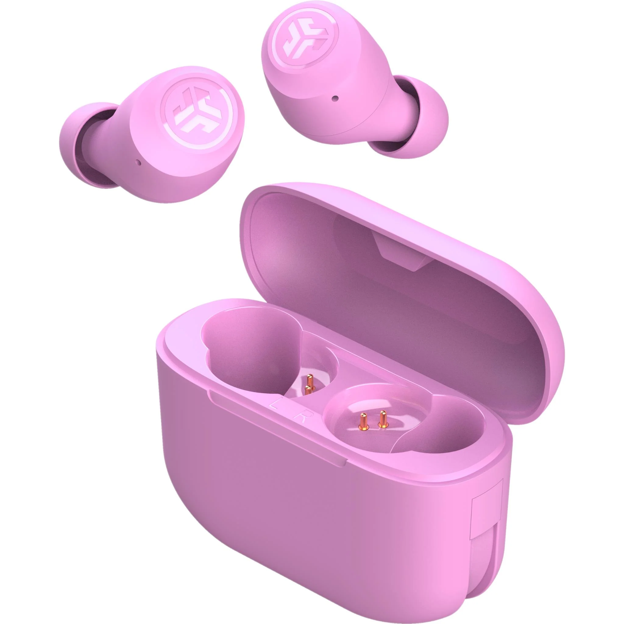 JLab Go Pop+ True Wireless Earbuds (Pink) - Image 2
