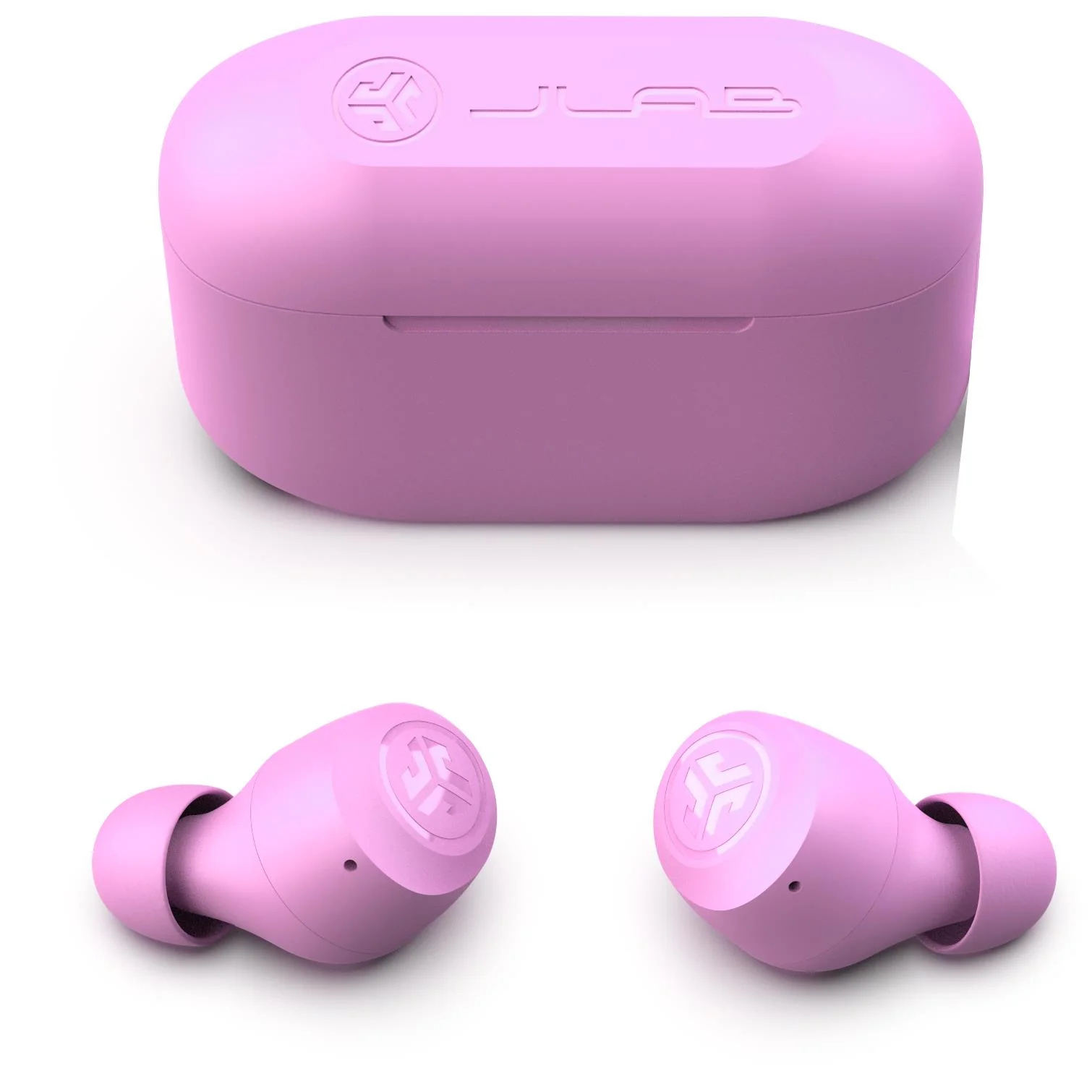 JLab Go Pop+ True Wireless Earbuds (Pink) - Image 6