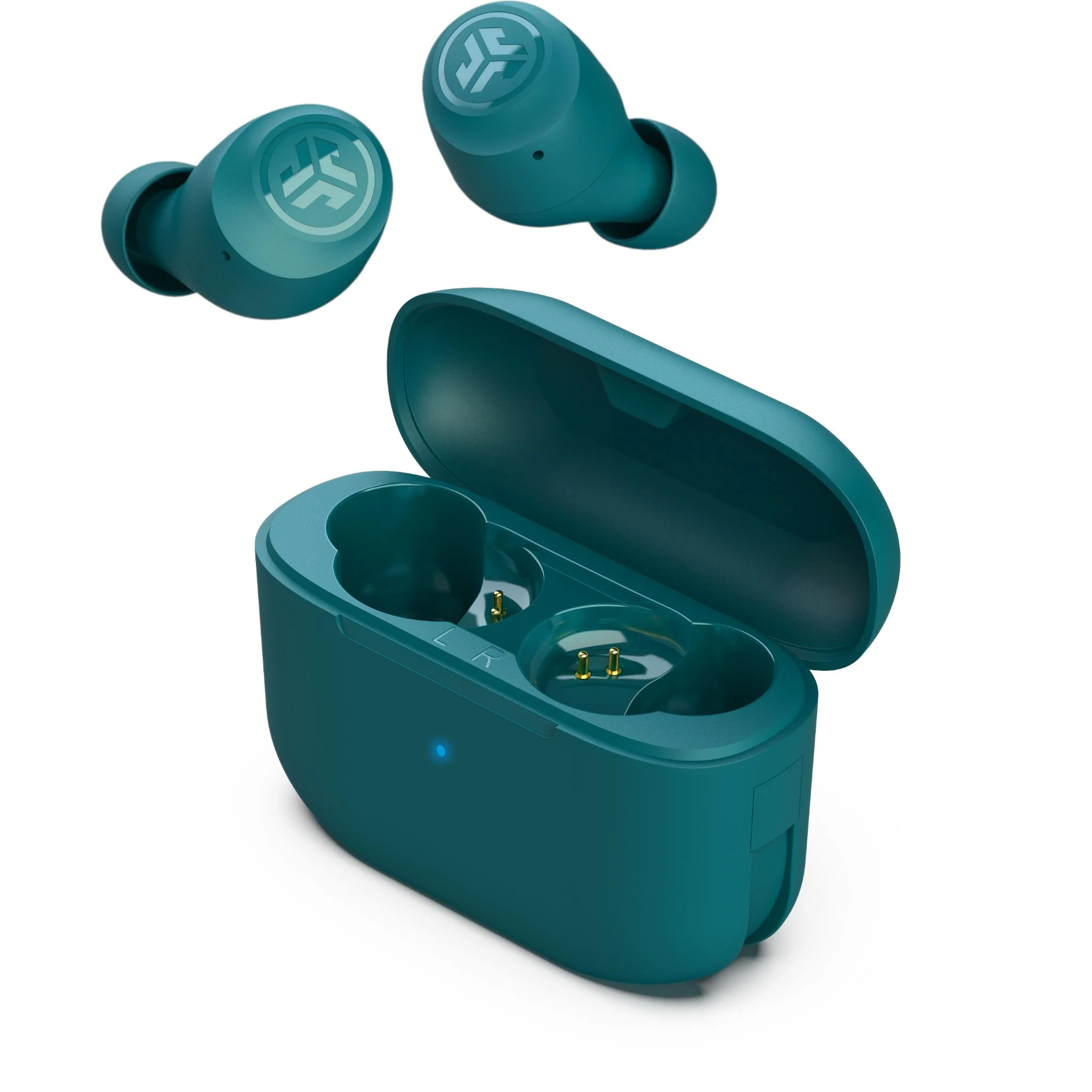 JLab Go Pop+ True Wireless Earbuds (Teal) - Image 2