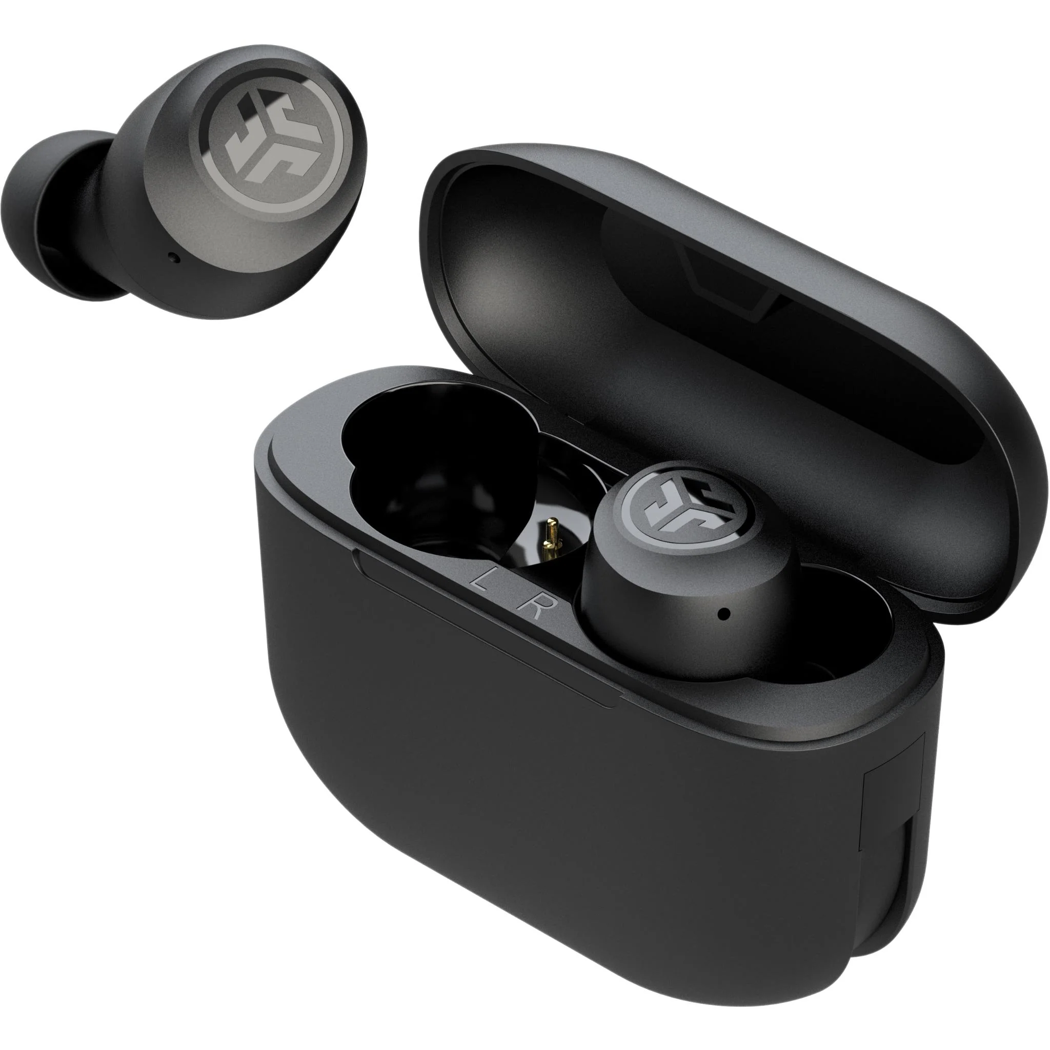 JLab GO Pop+ True Wireless In-Ear Headphones (Black) - Image 4