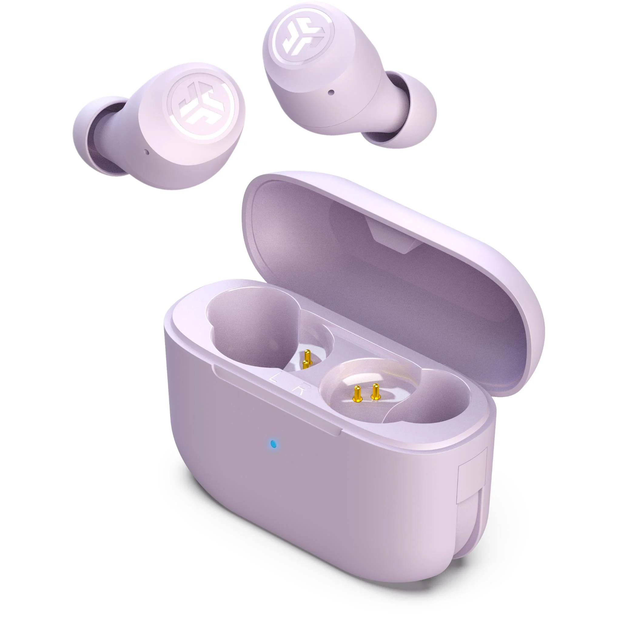 JLab GO Pop+ True Wireless In-Ear Headphones (Lilac) - Image 2